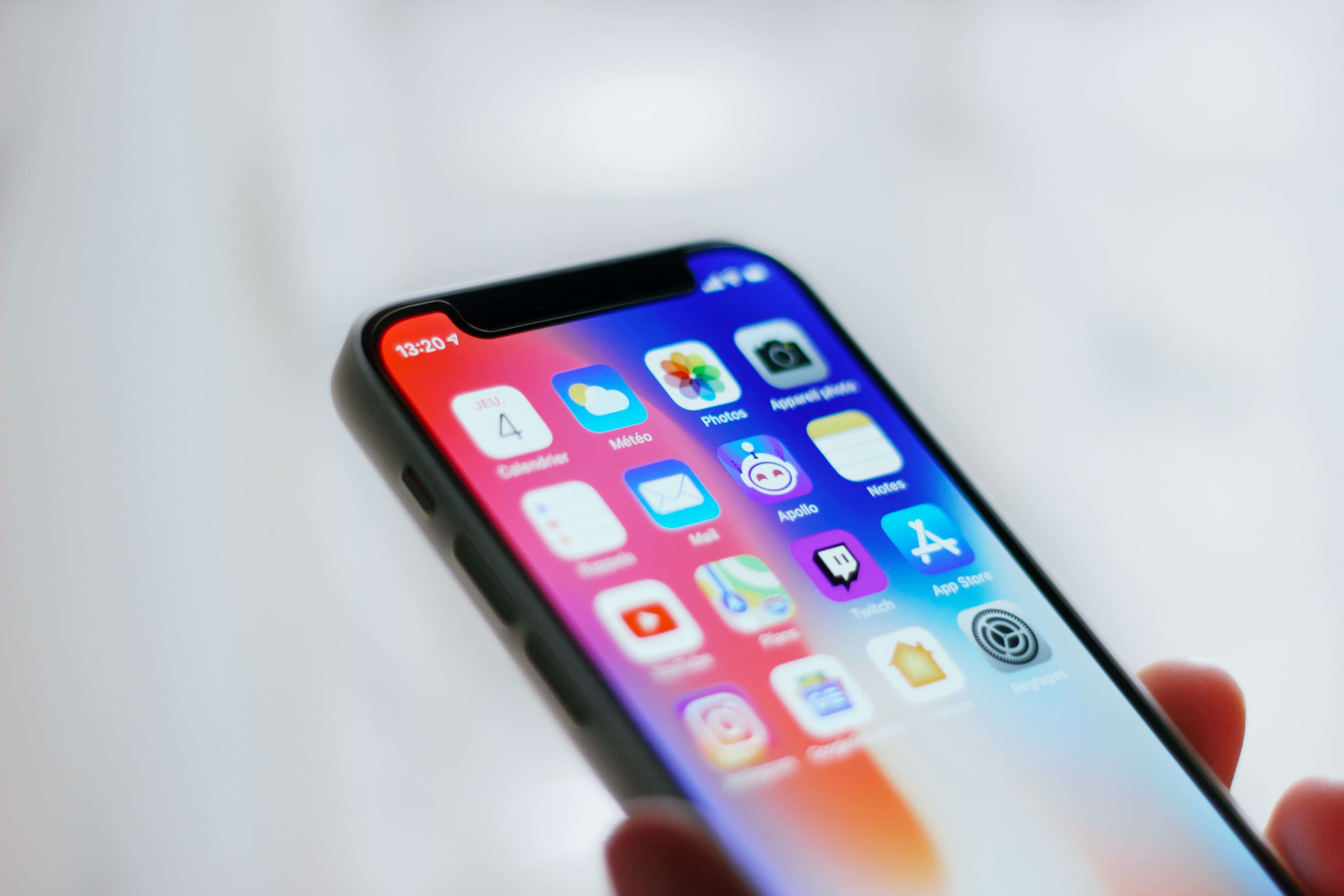 Smartphone para aprender multiplicación