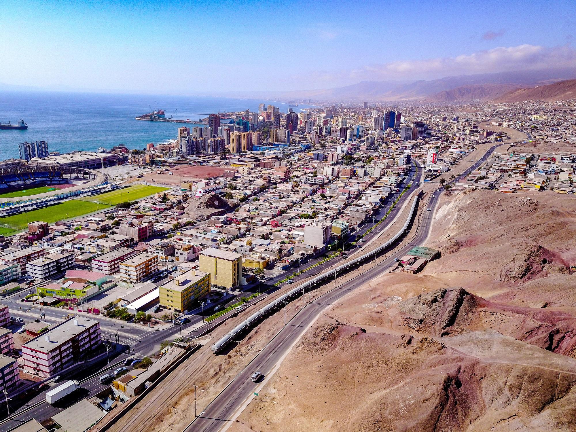 Plano general de Antofagasta