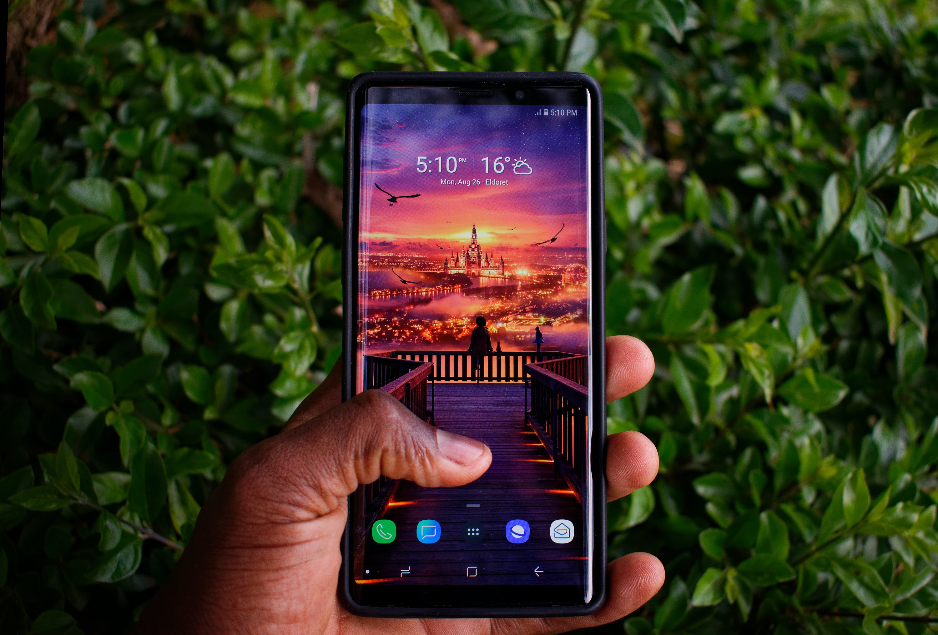 Smartphone encendido