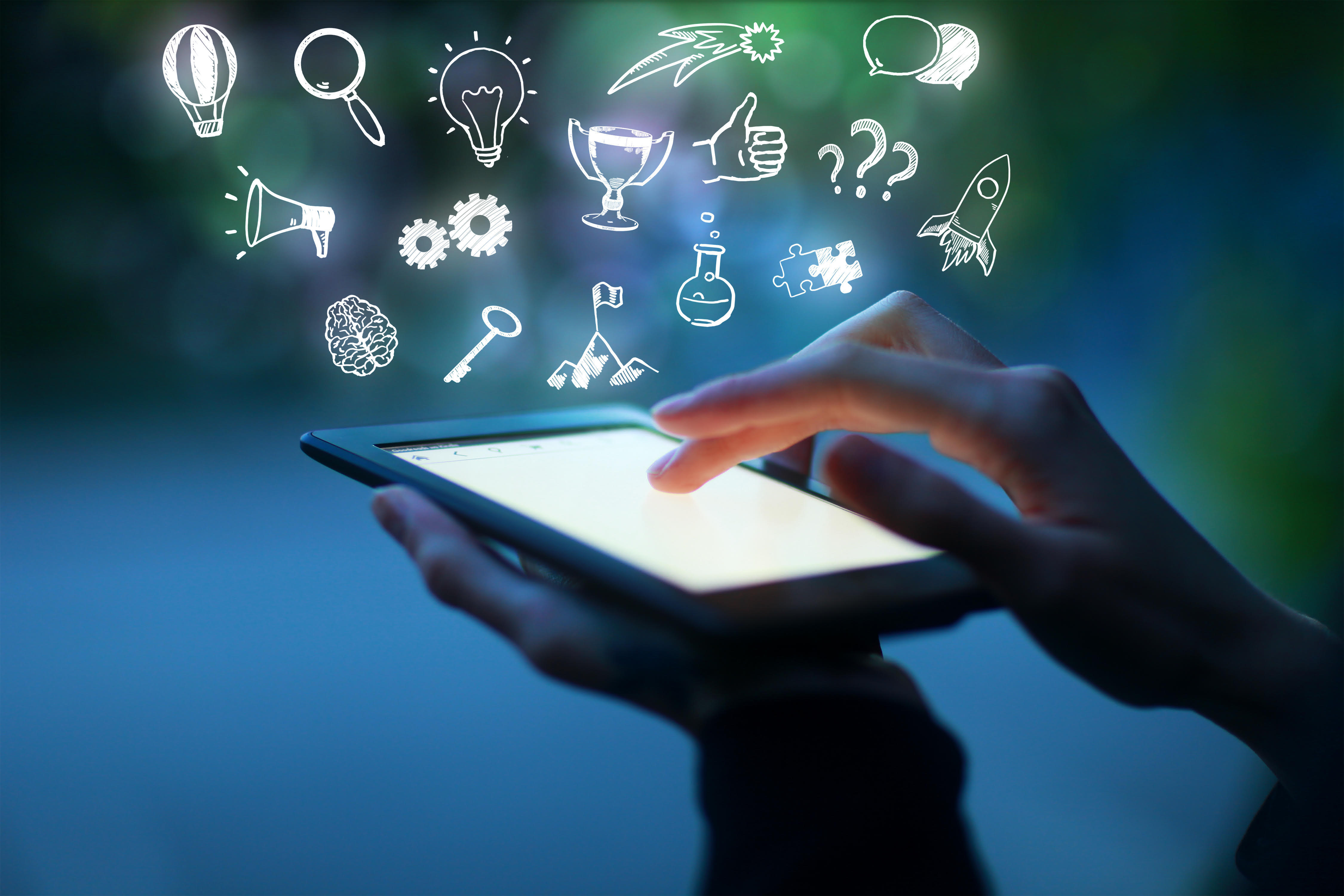 En clases online todo el material de estudio también puede ser 100% digital