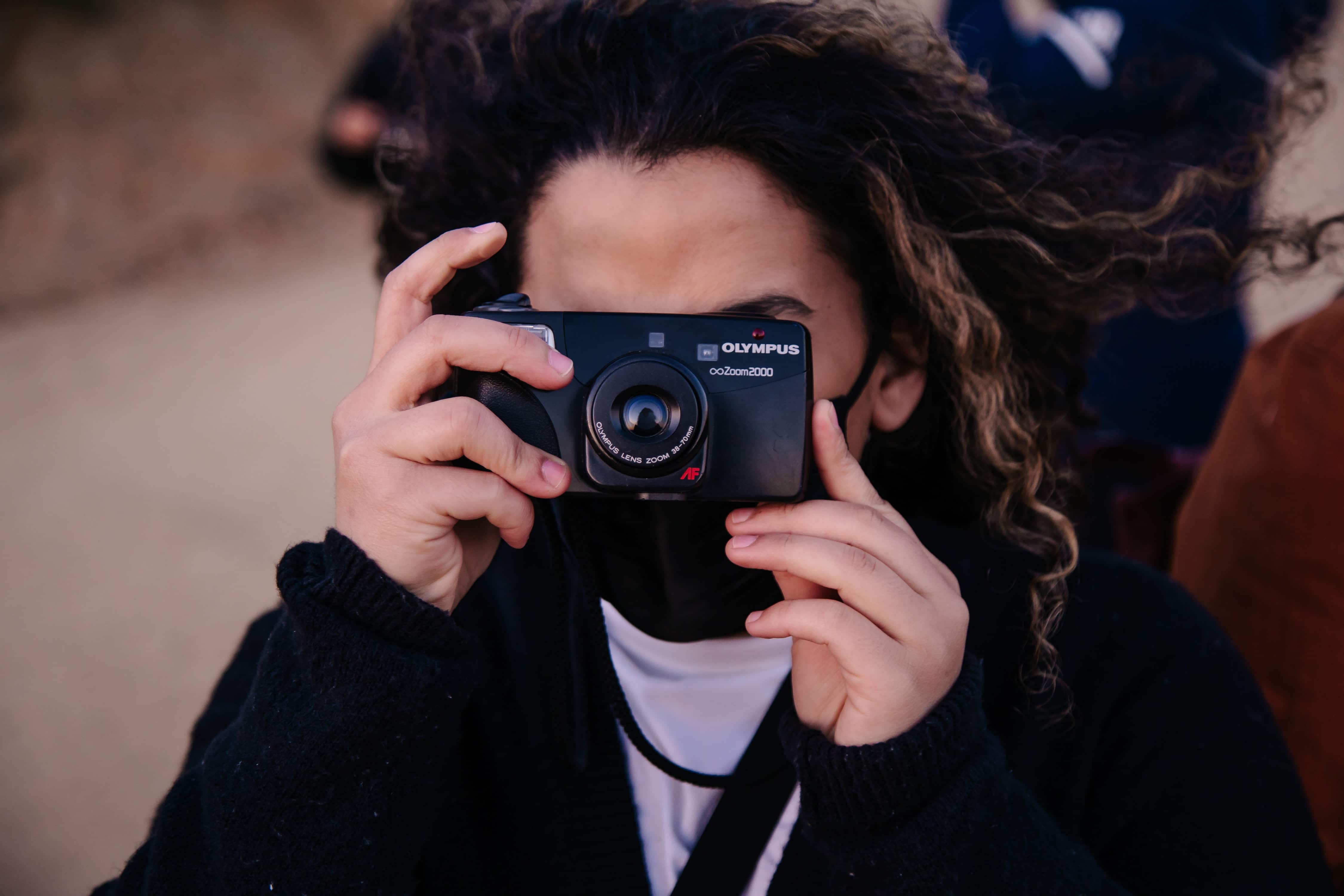 Persona sacando foto