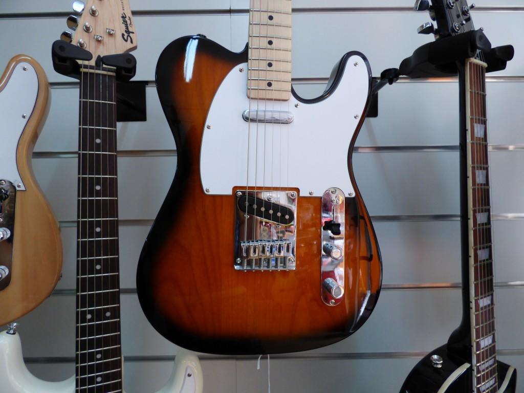 Guitarra en exhibición