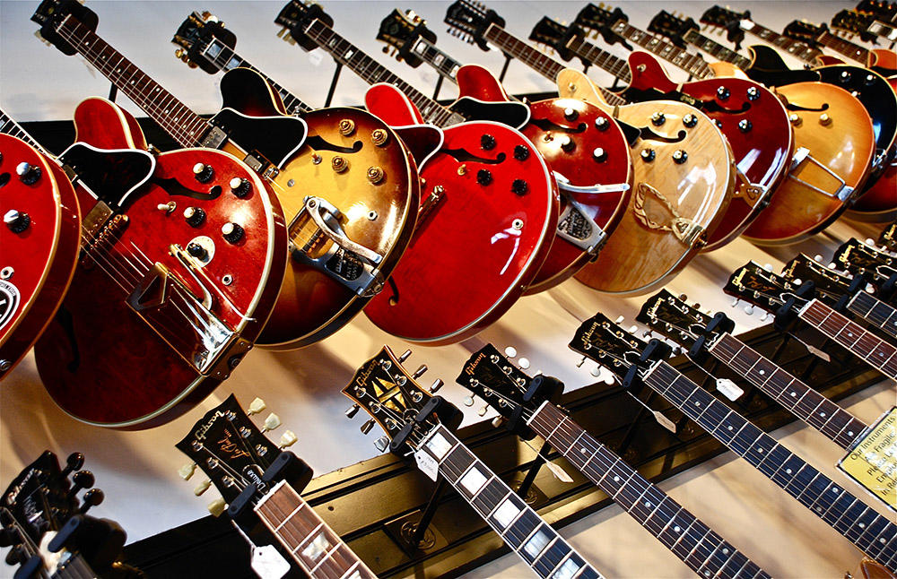 Guitarras en exposición