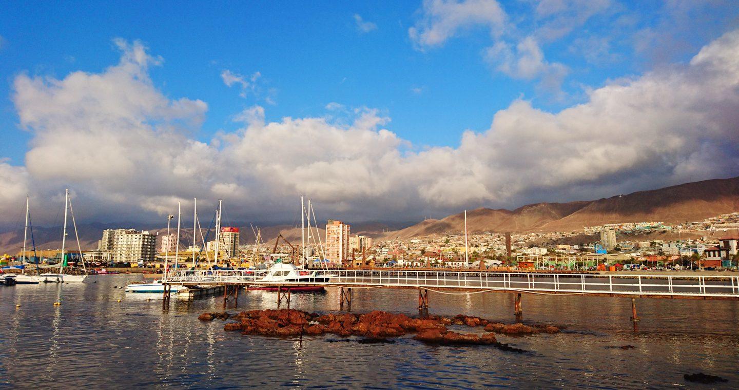 Vista de Antofagasta desde el mar