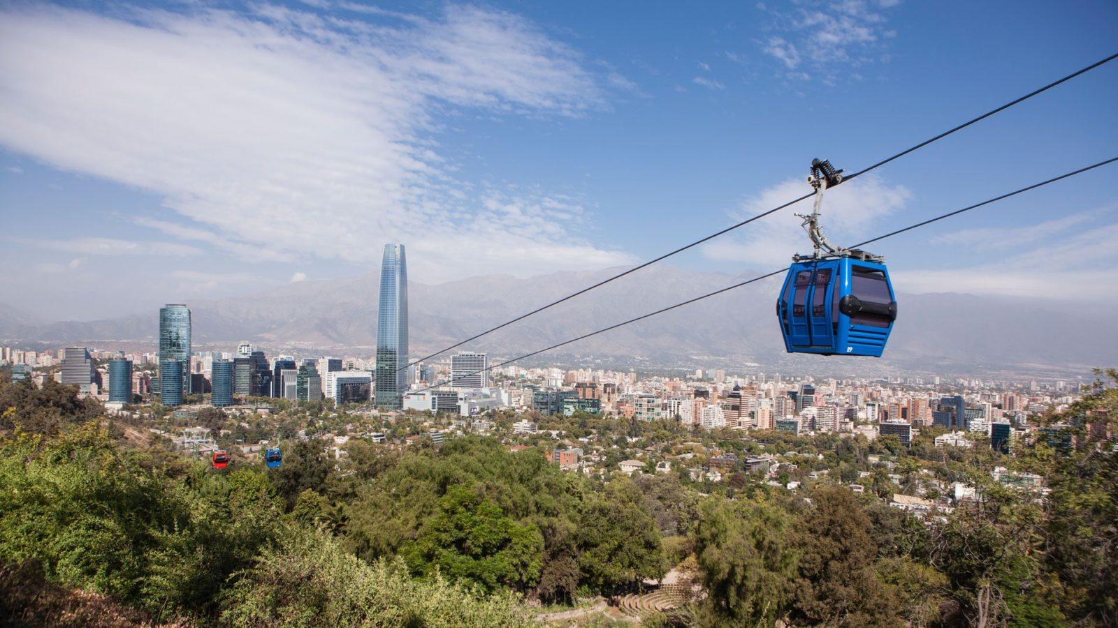 Santiago desde lo alto