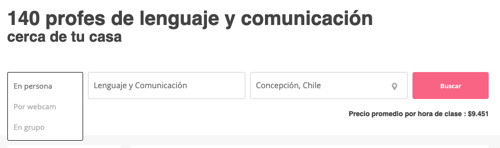 Buscador Superprof