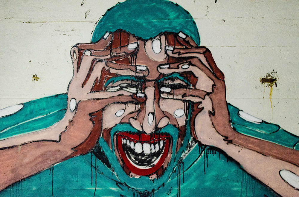 Ilustración hombre con ansiedad
