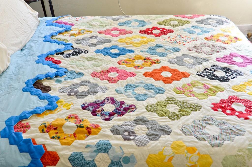 Cubierta de cama con diseño textil