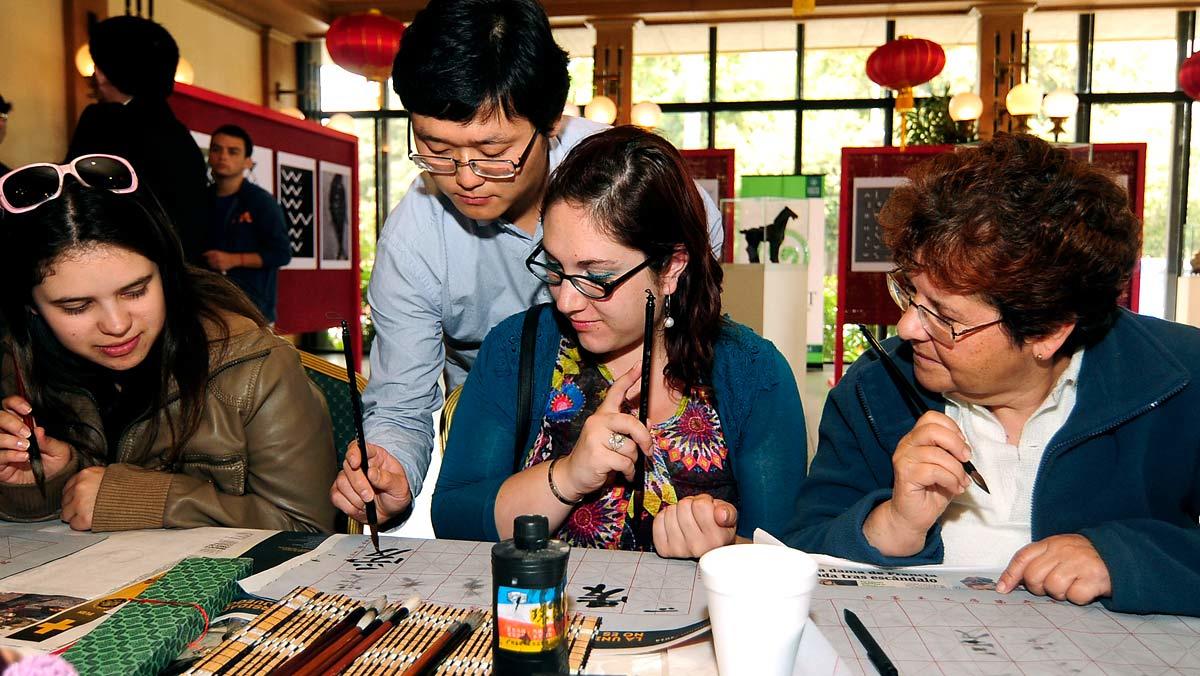 Escribir sinogramas chinos es para muchos un verdadero talento artístico.