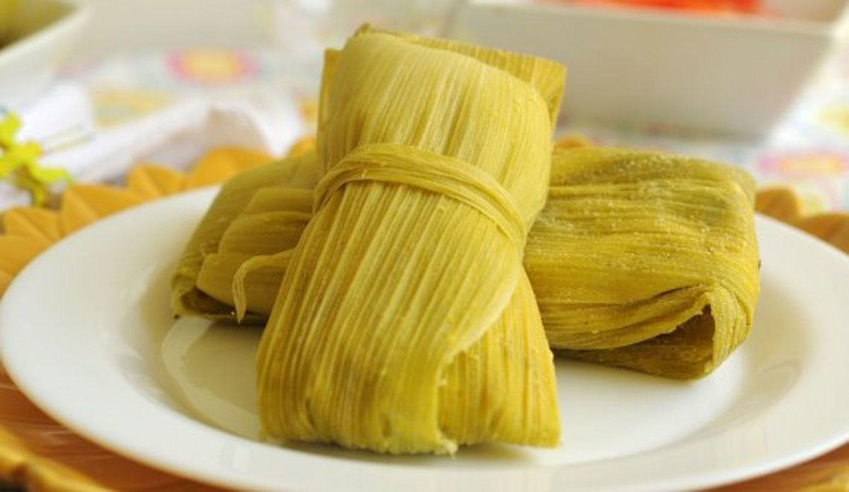 Humitas en plato
