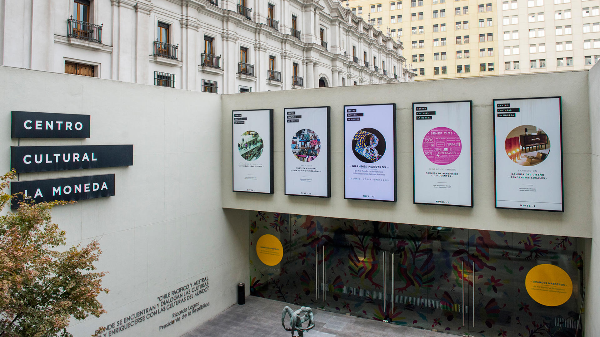 El centro cultural palacio la moneda ofrece talleres gratuitos