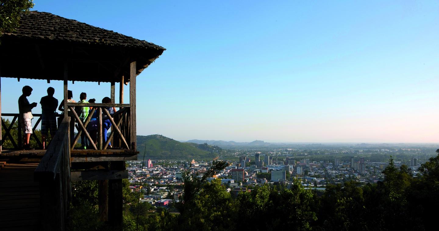 Personas en Cerro Ñielol