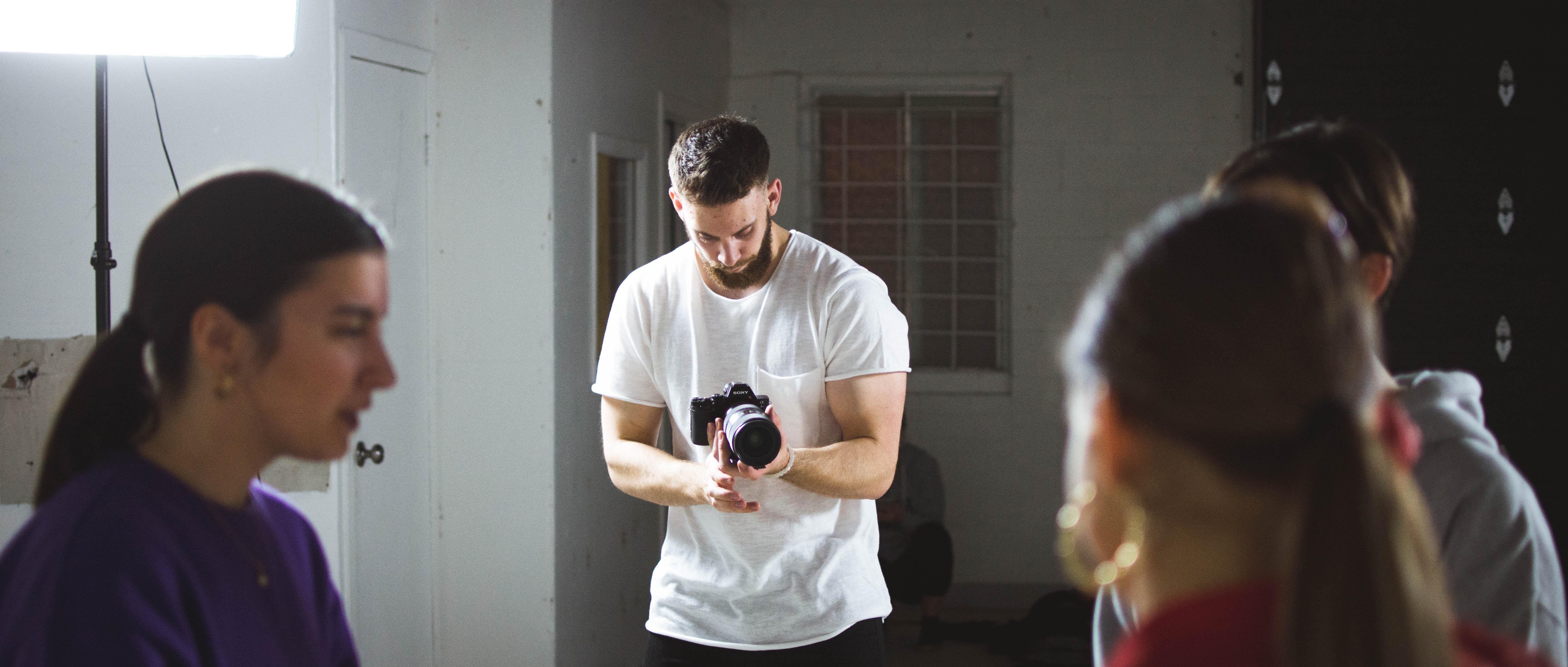 Fotografiando en estudio