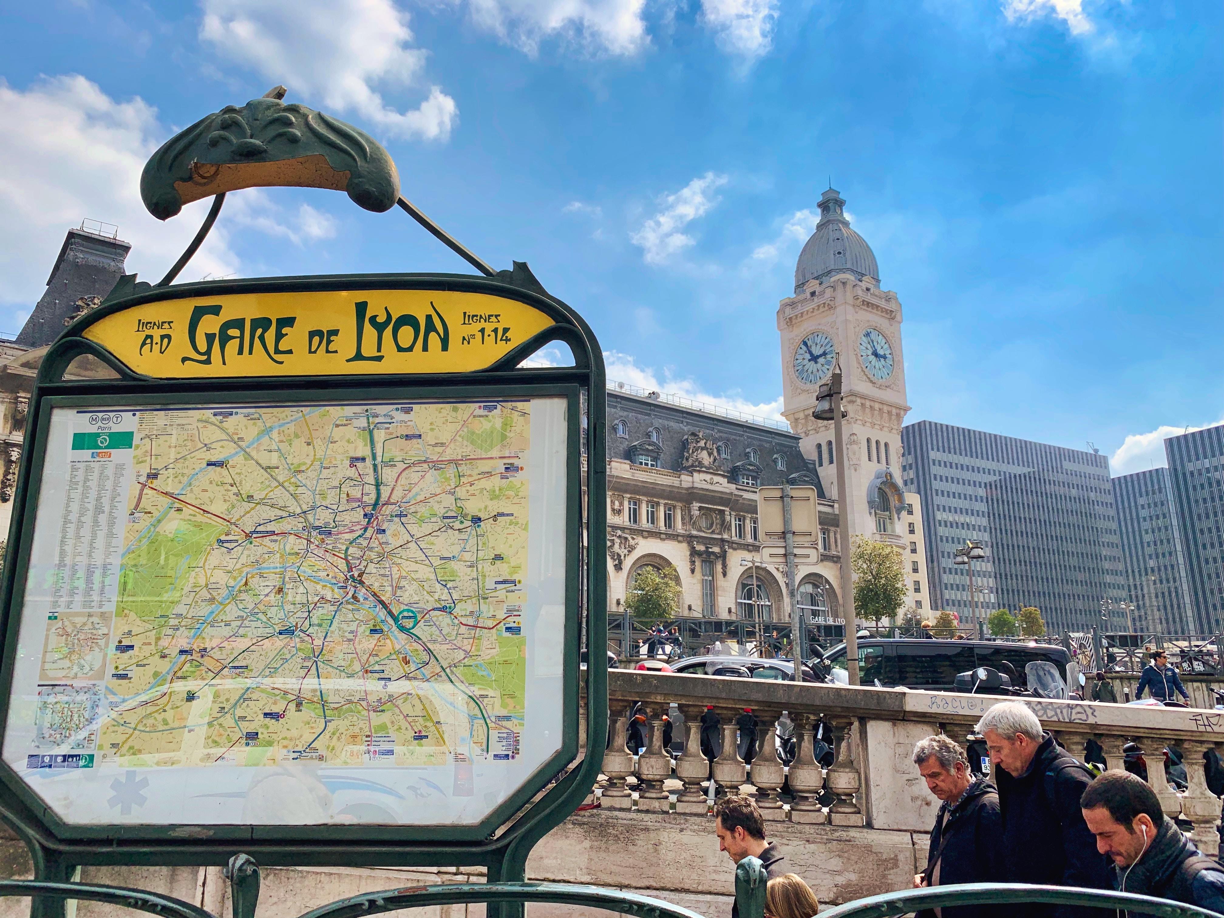 Gare de Lyon en París