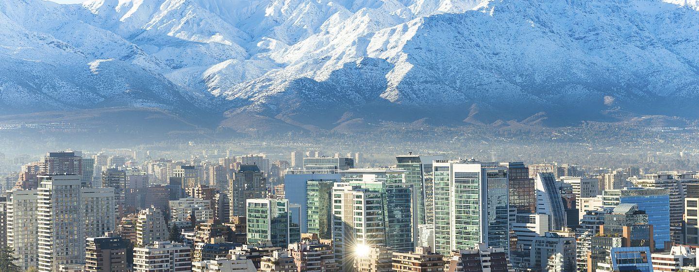 Santiago desde lo alto