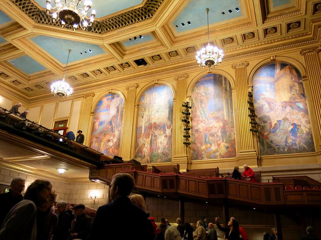 Recepción de teatro