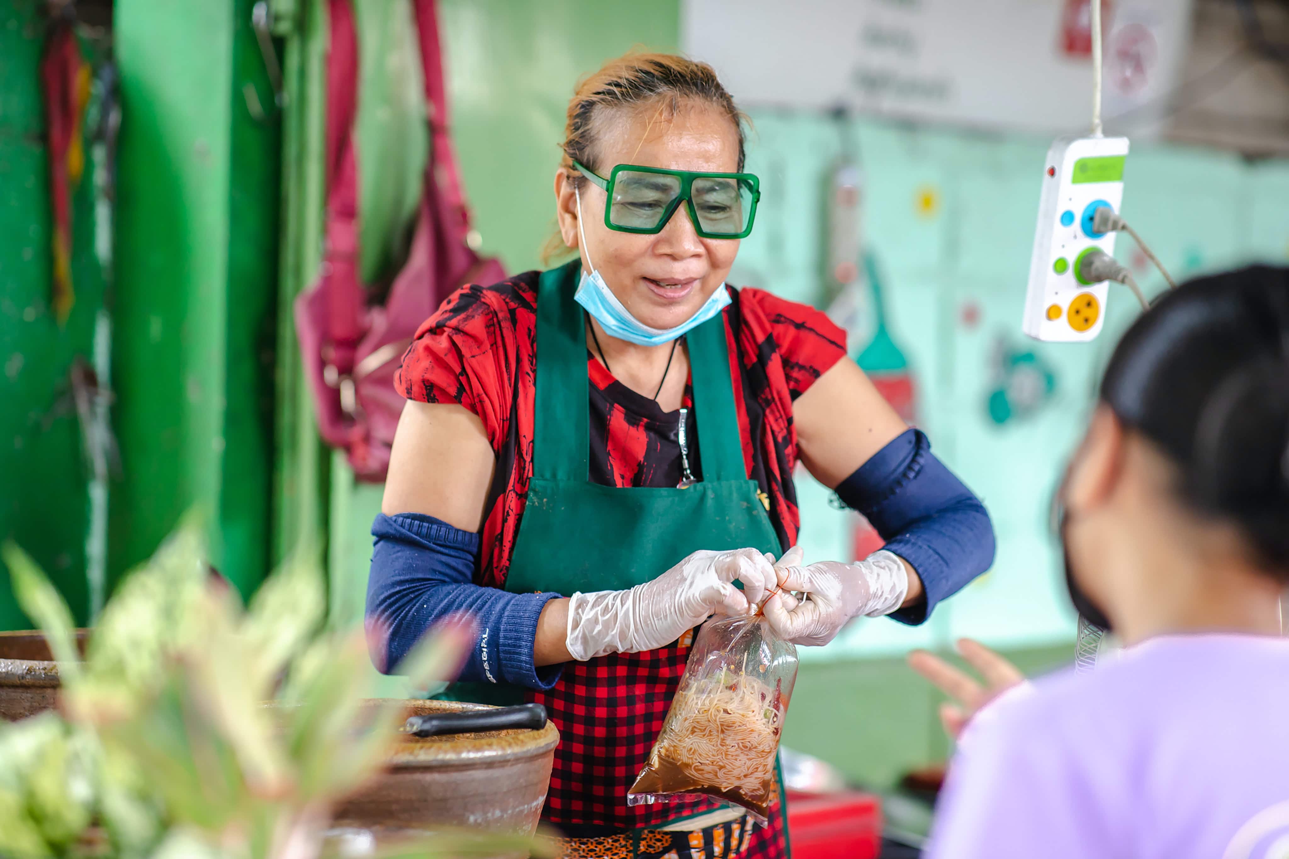 Mercado en Tailandia