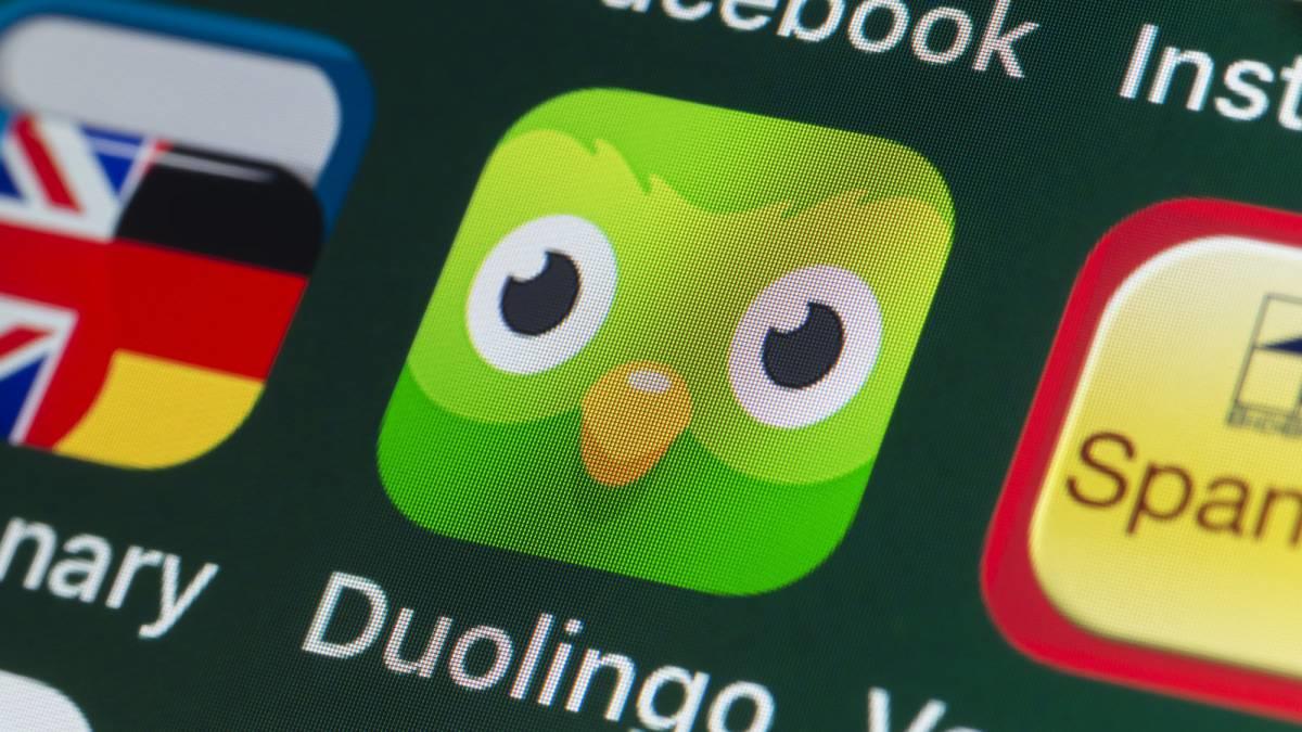 Ícono de app Duolingo