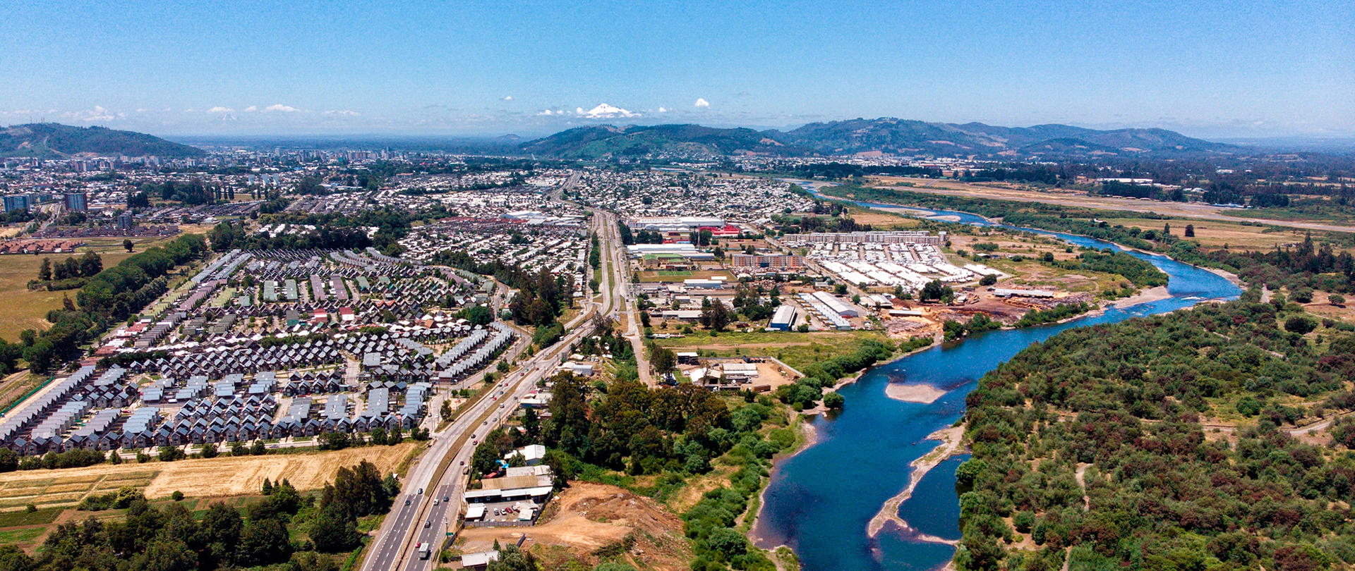 Temuco desde altura