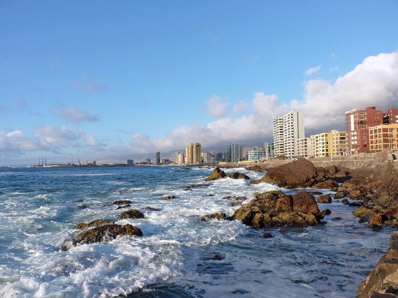Antofagasta desde la playa