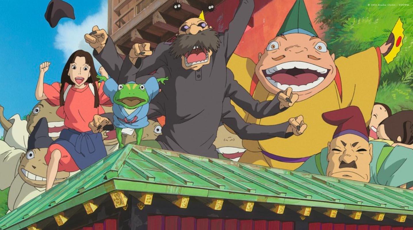 Escena película “El viaje de Chihiro” Estudios Ghibli