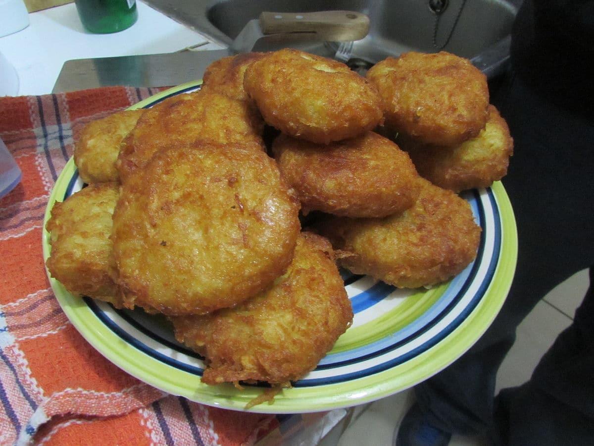 Milcao frito en plato