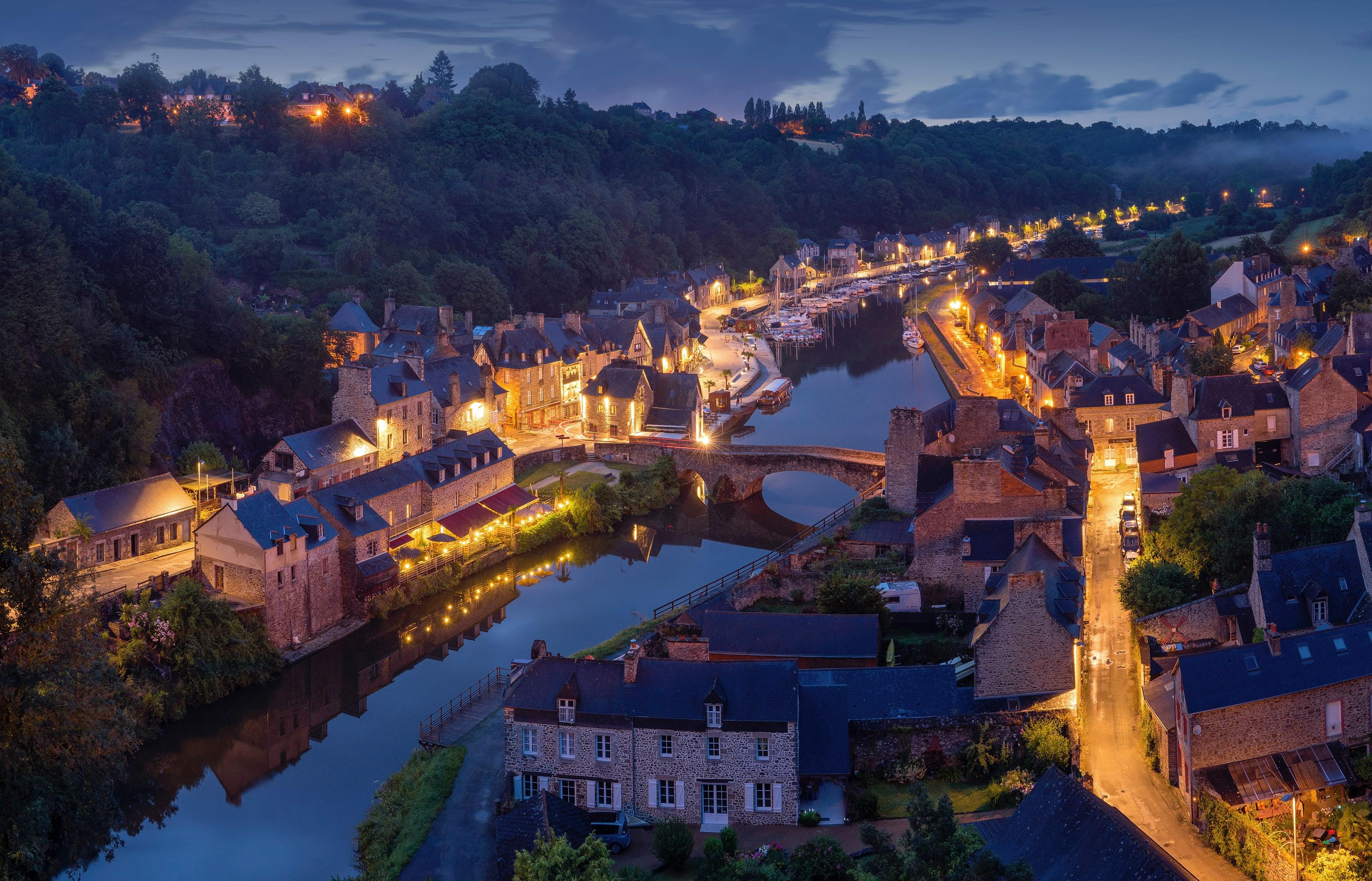 Dinan desde la altura