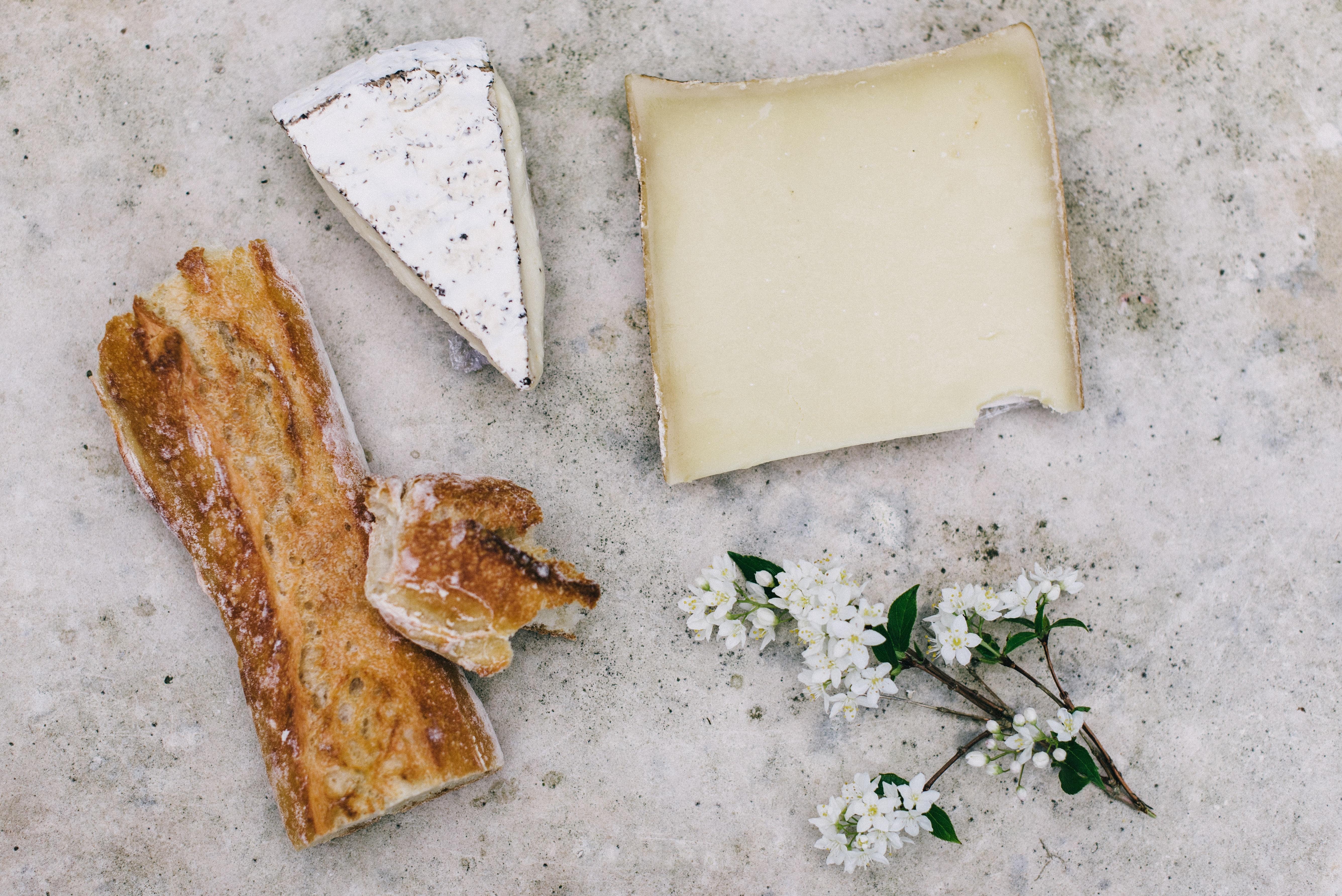 Pan y queso francés