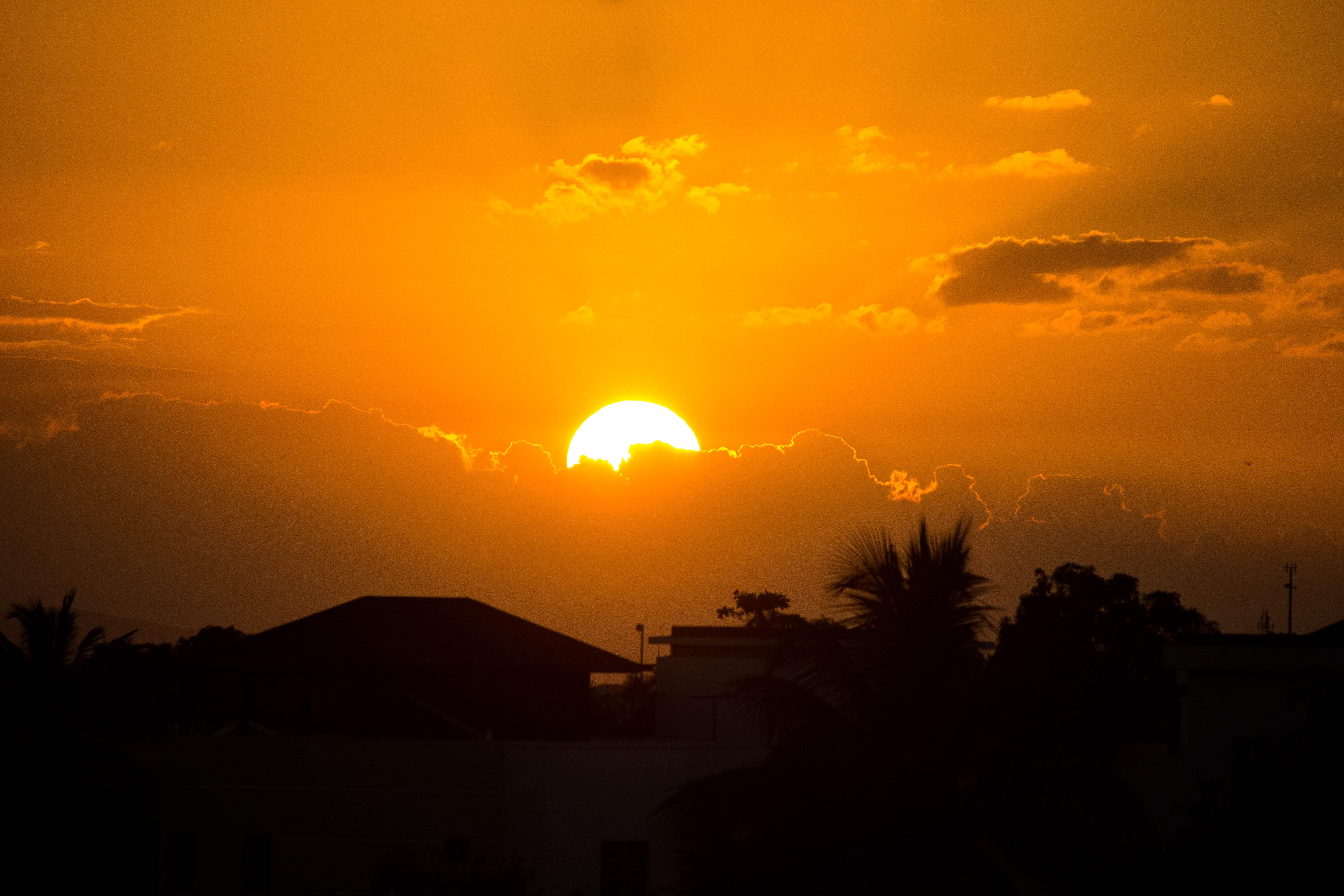 Atardecer en República Dominicana