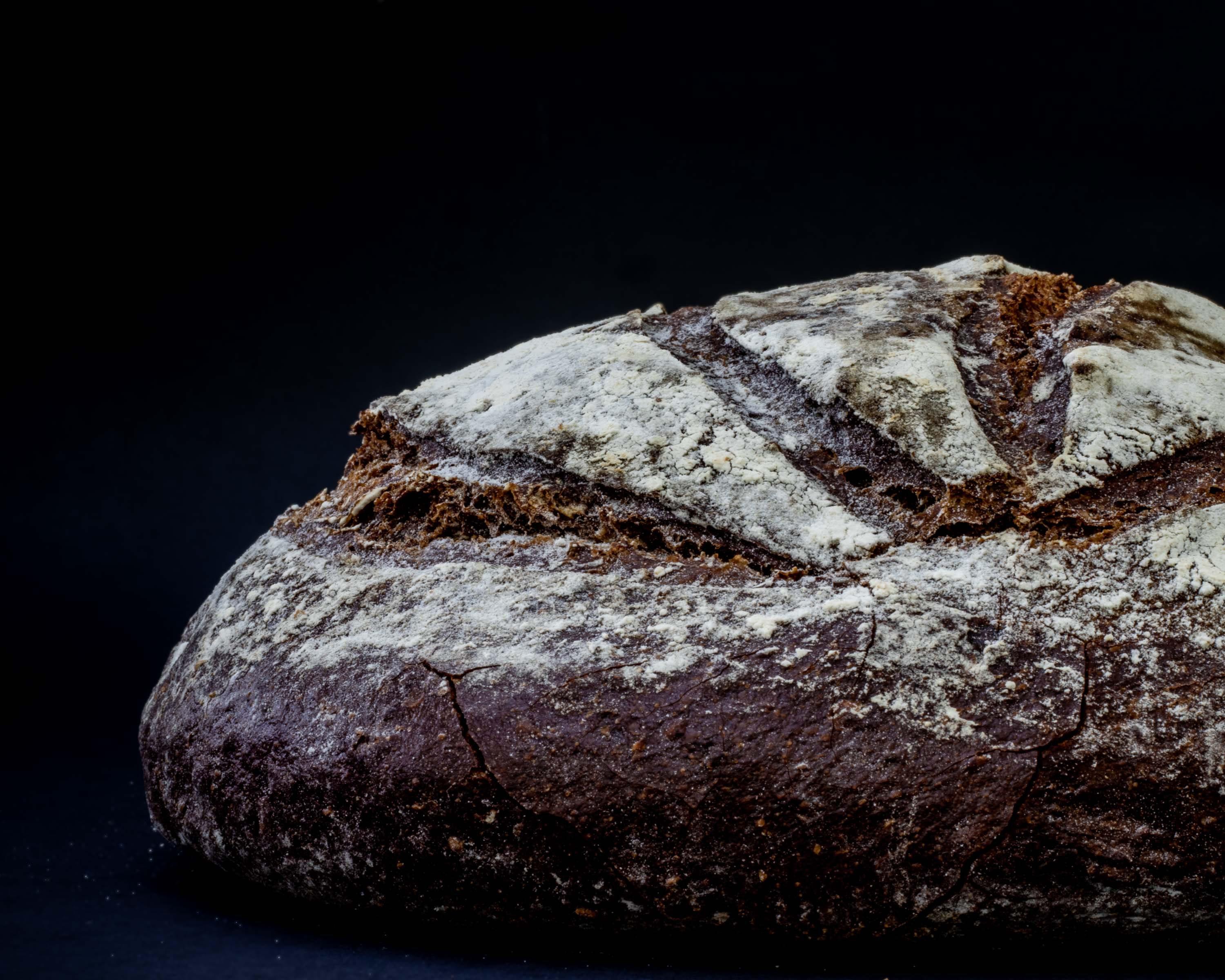 Detalle pan de centeno