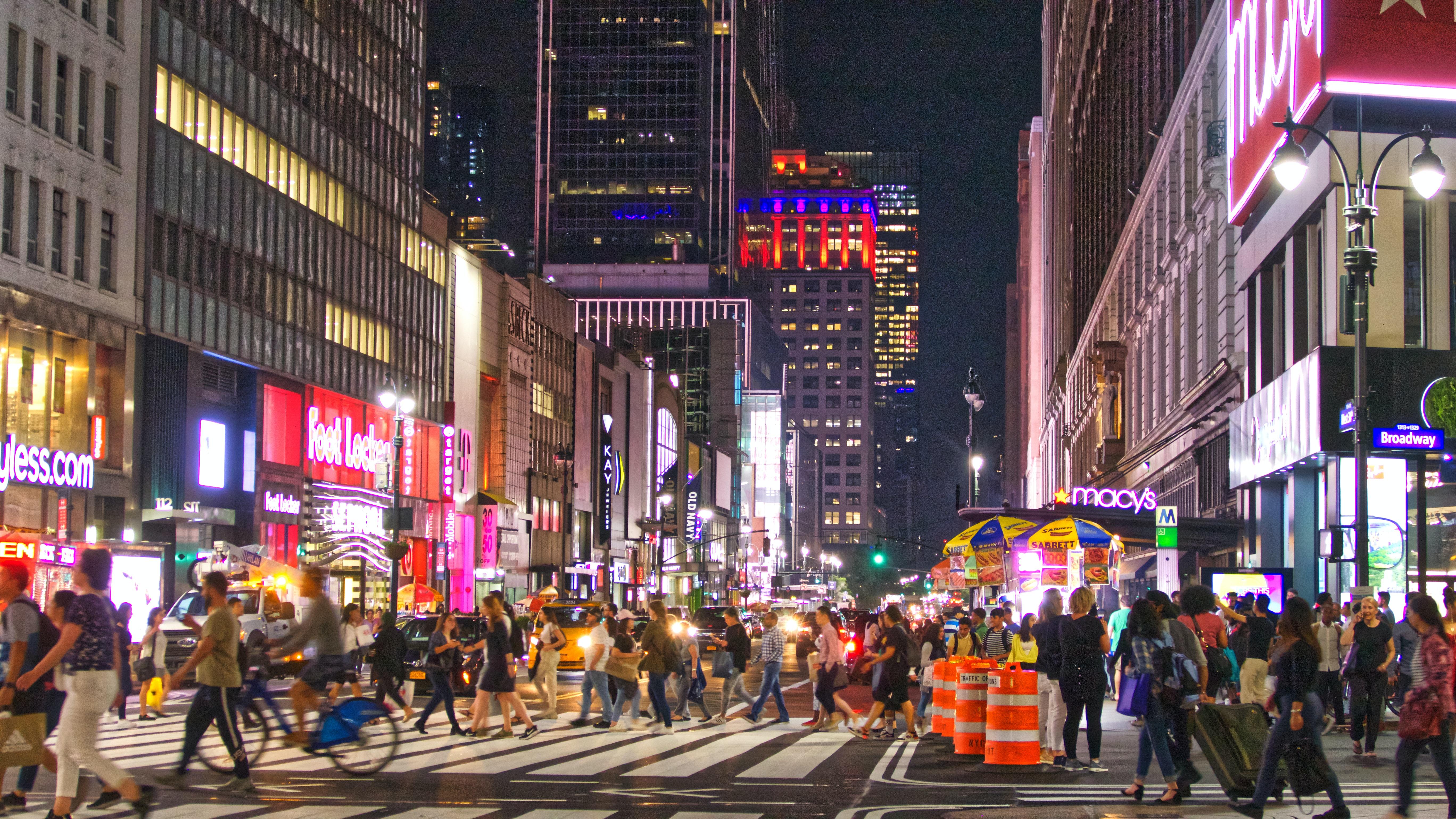 Broadway de noche