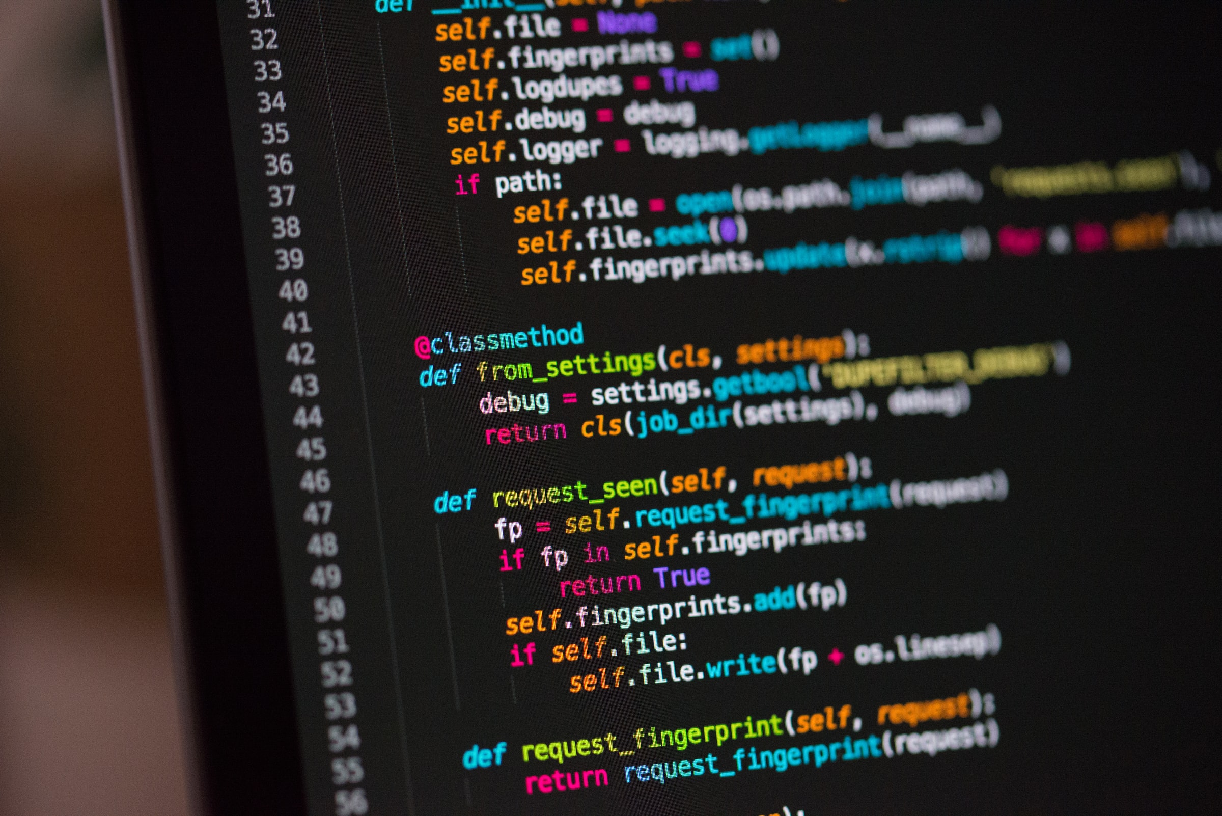 Texto en código informático