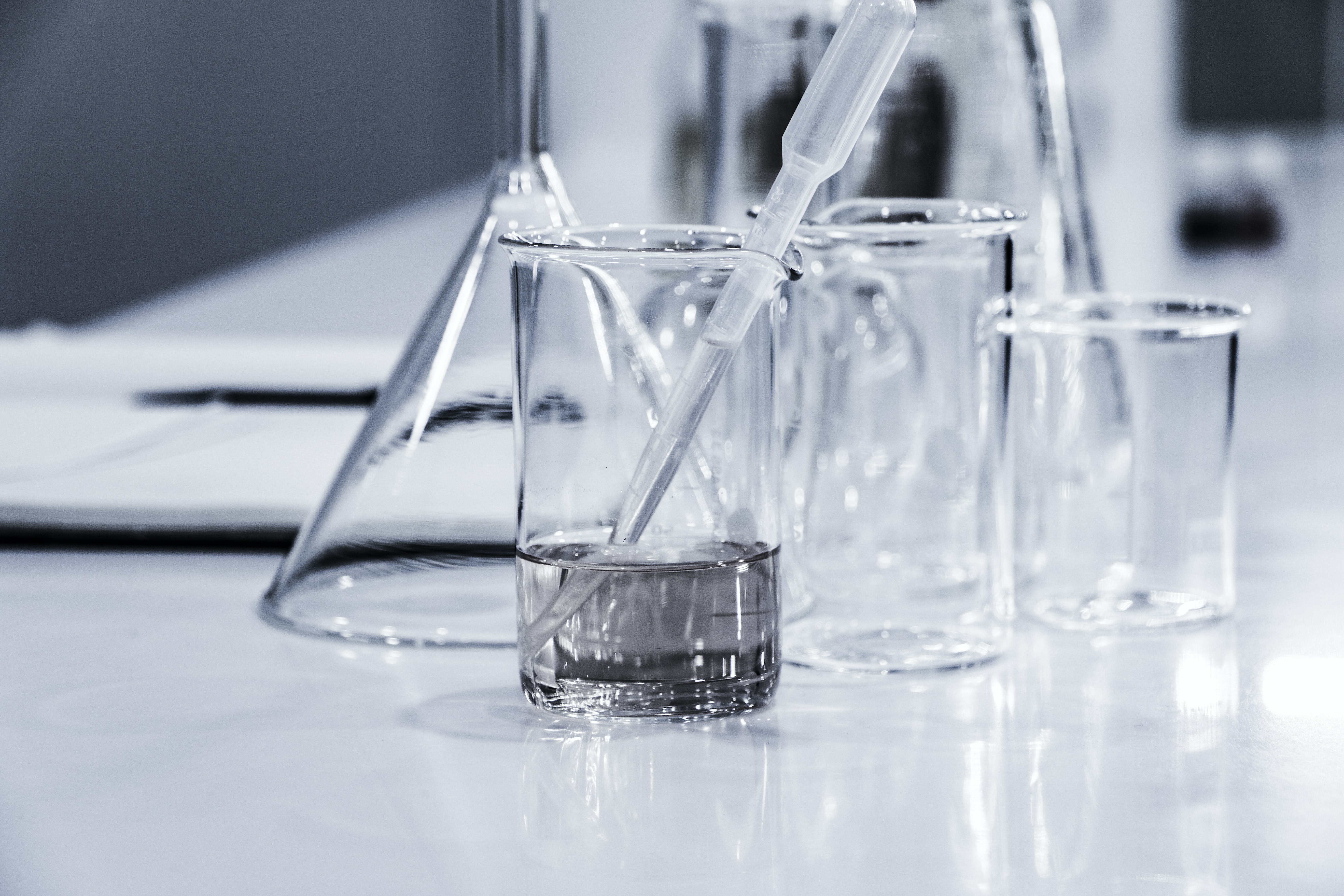 Laboratorio de química en el colegio