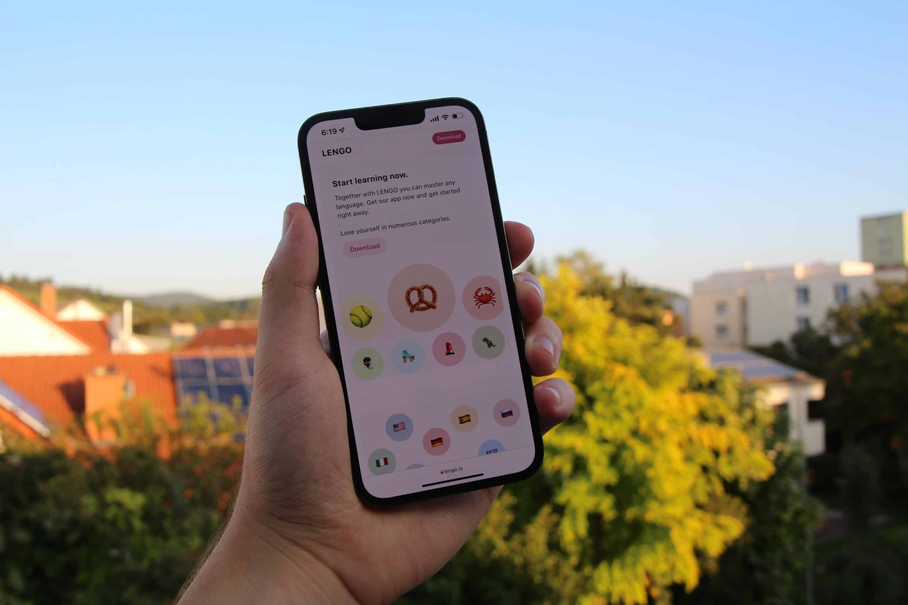 Aplicación de de celular para traducir