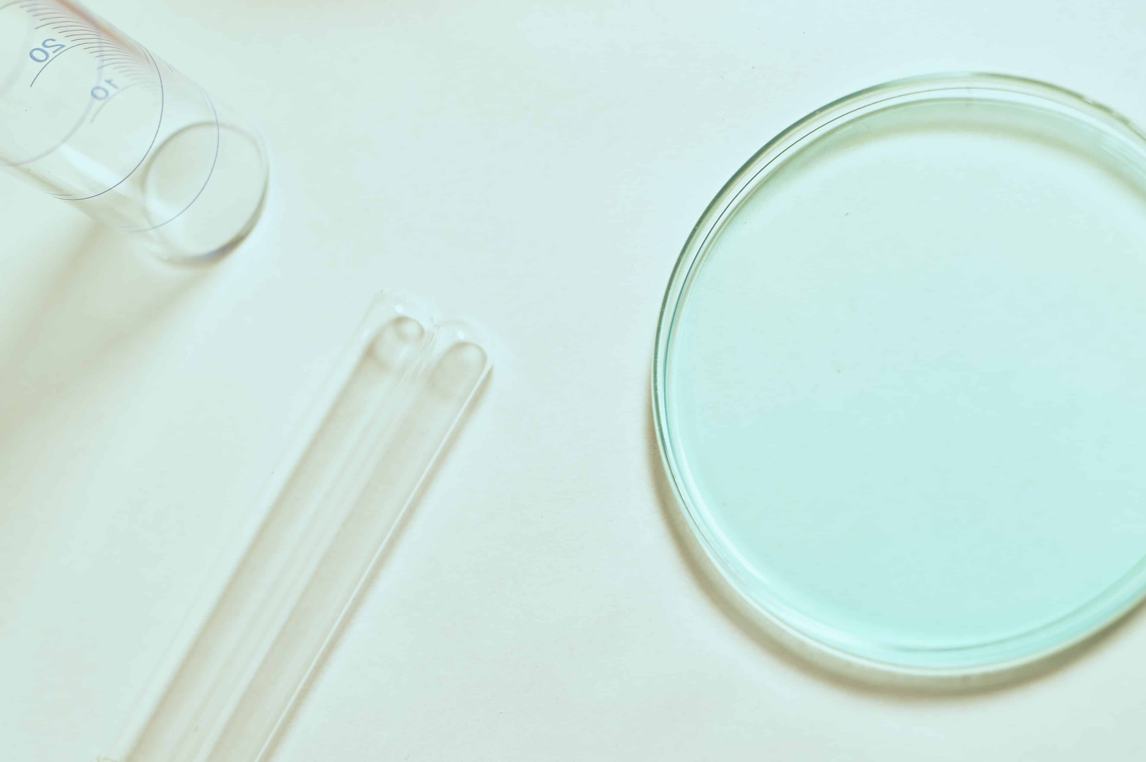 Herramientas de laboratorio de ciencias químicas