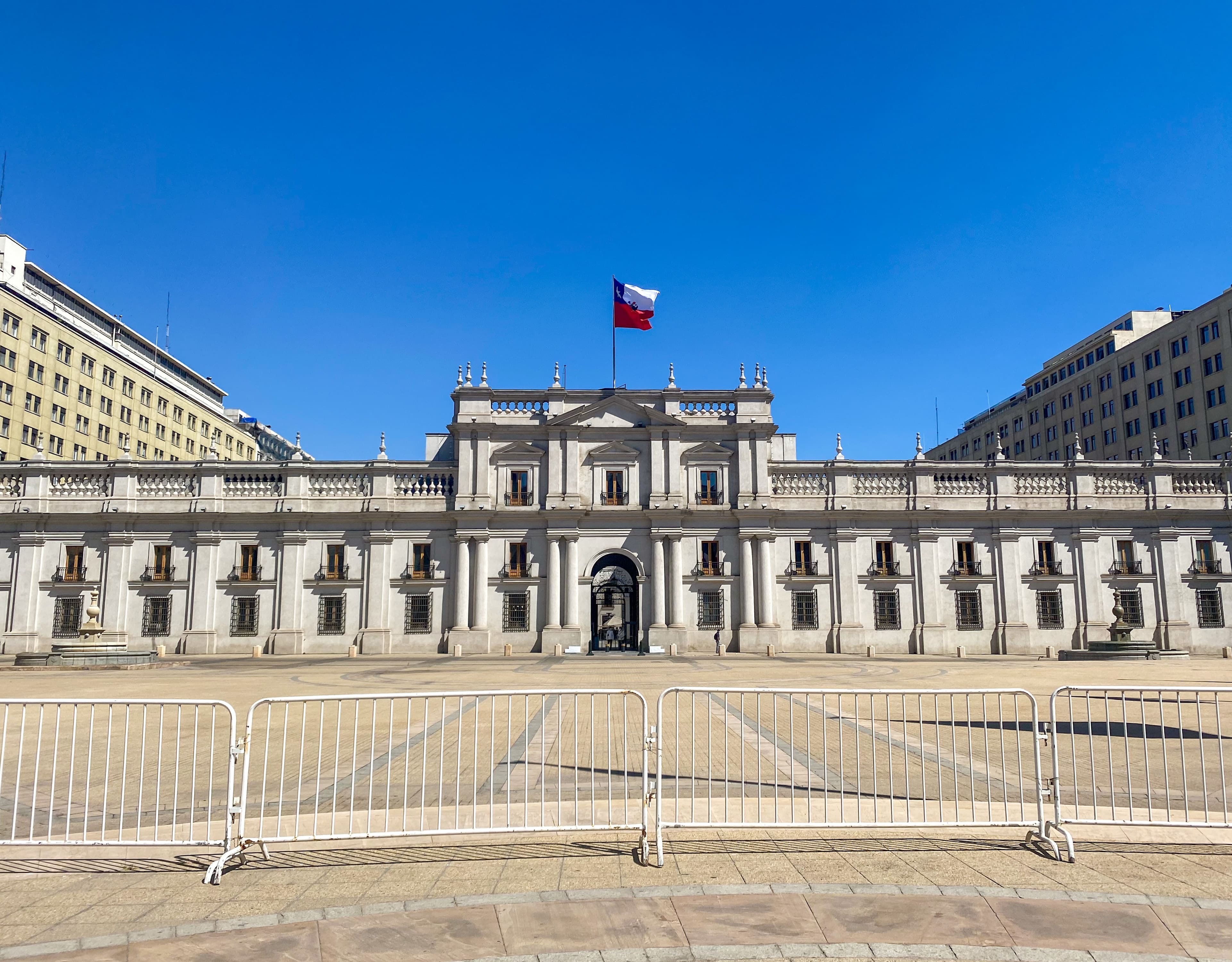 Palacio de gobierno La Moneda