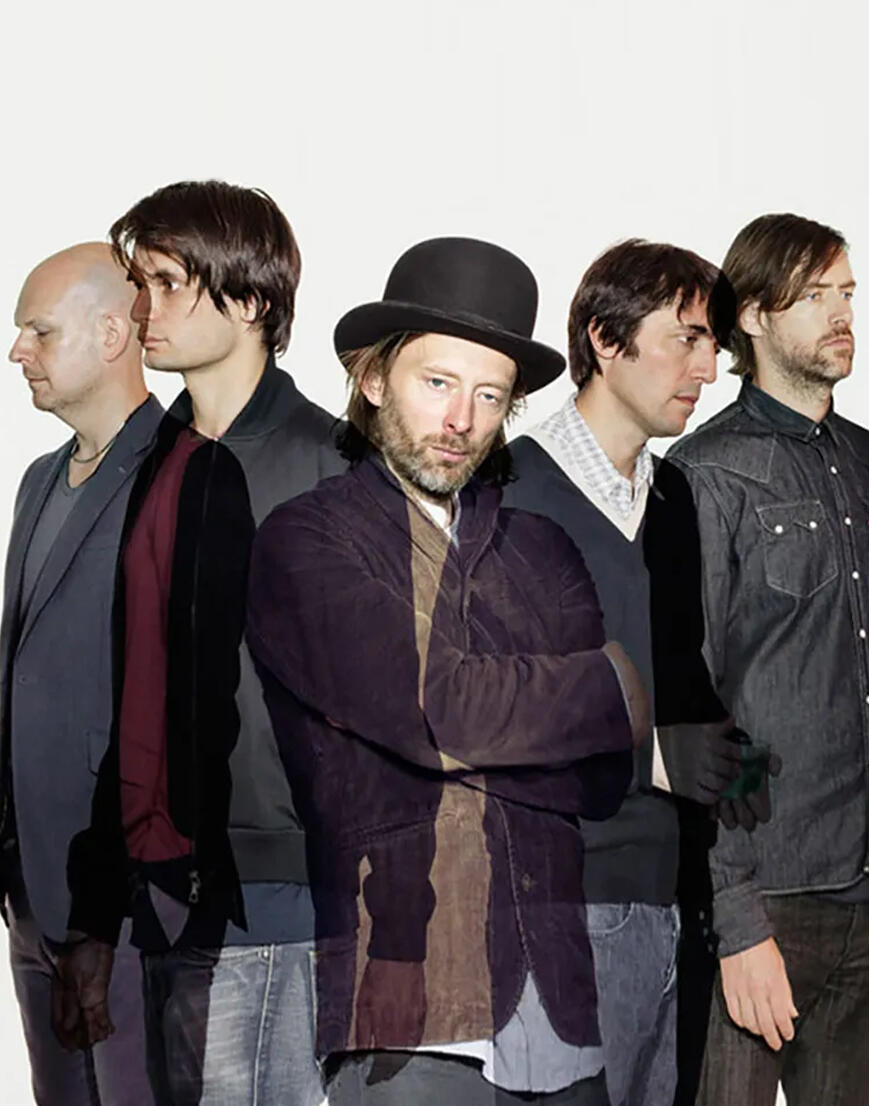 foto de la banda británica Radiohead