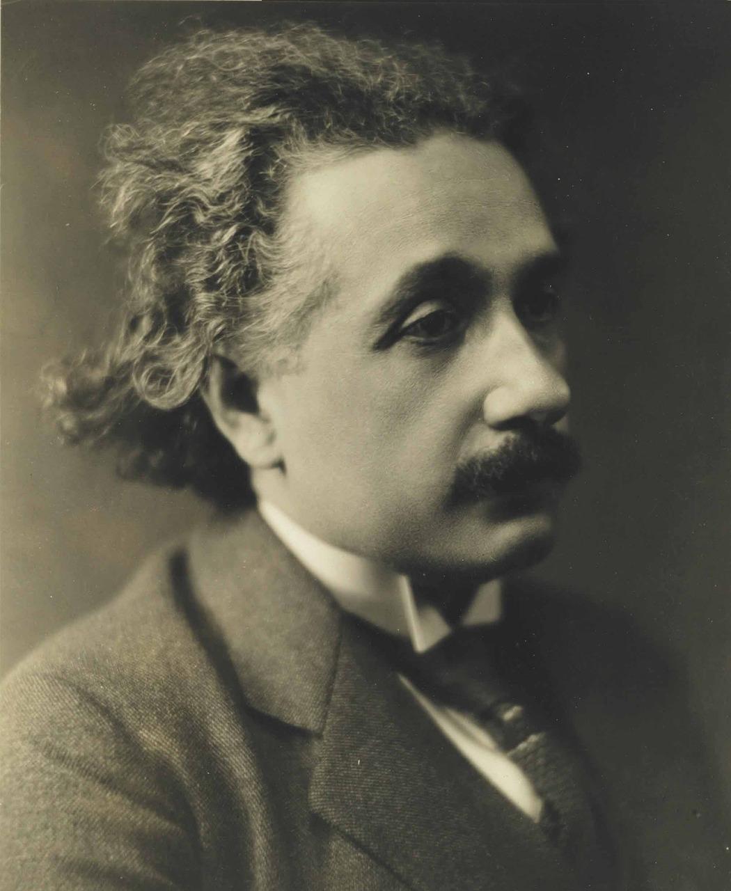 Foto de Albert Einstein.