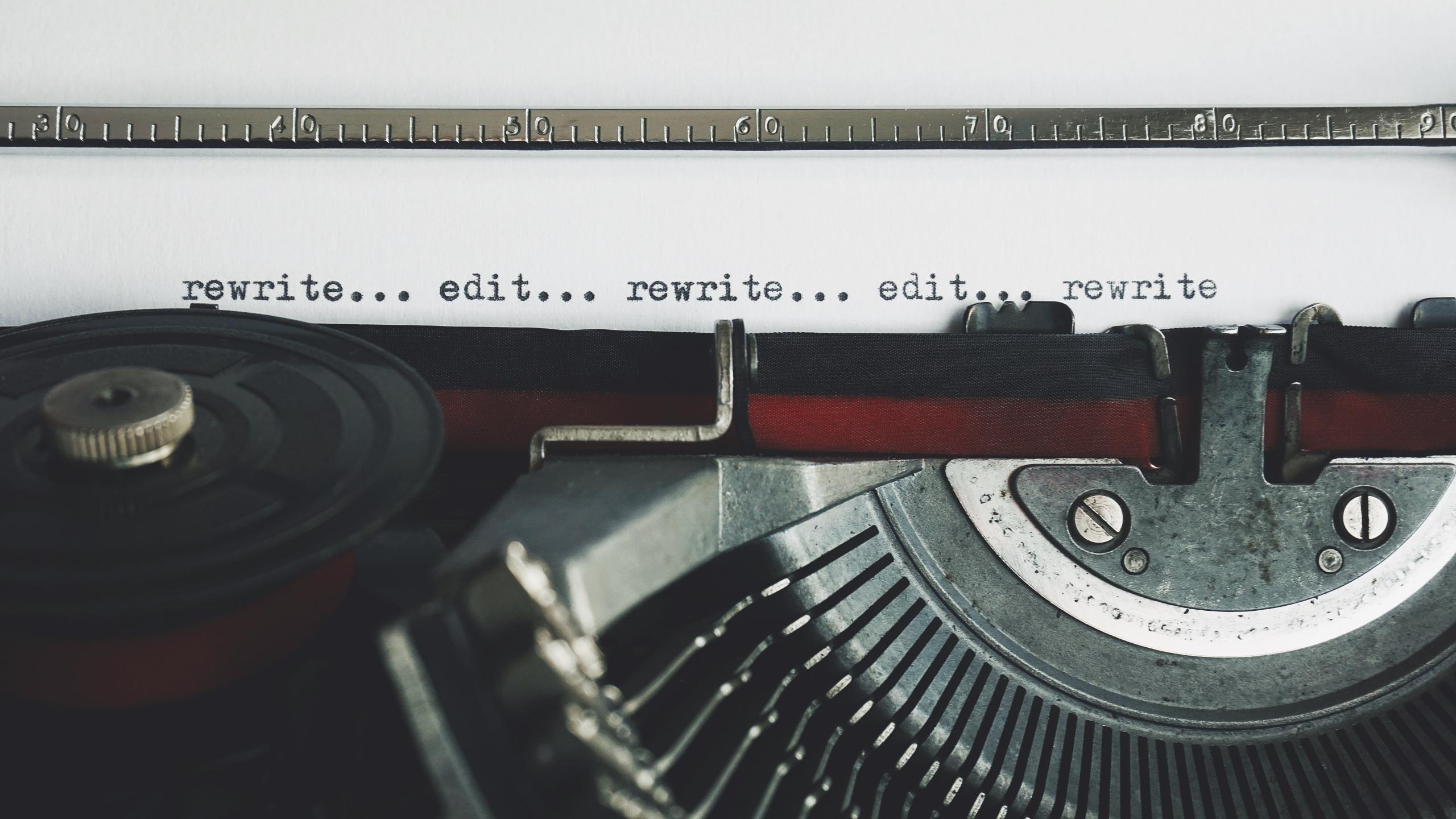 La escritura requiere de respetar procesos y seguir con la mayor rigurosidad posible.