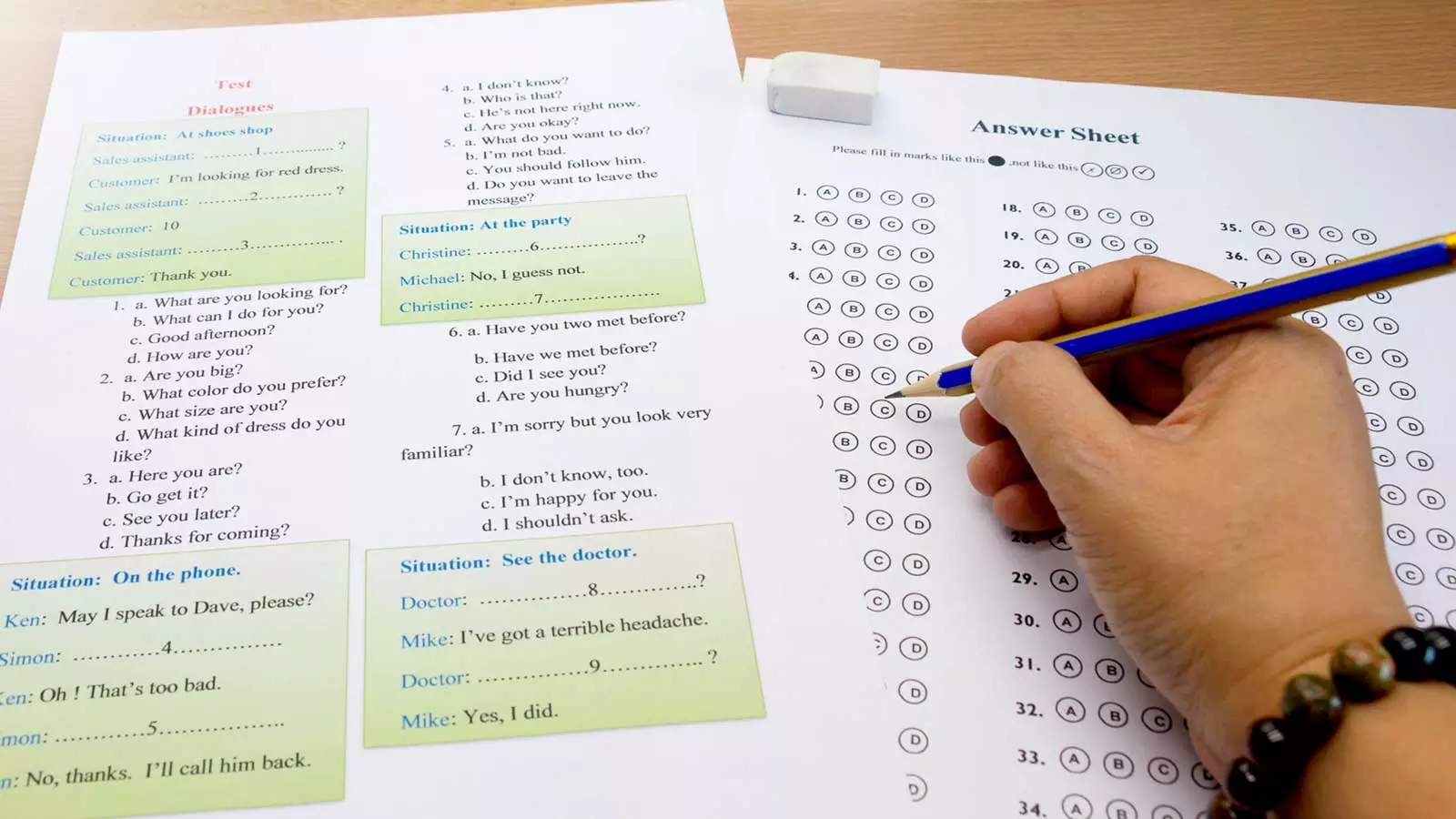 Test de ingles
