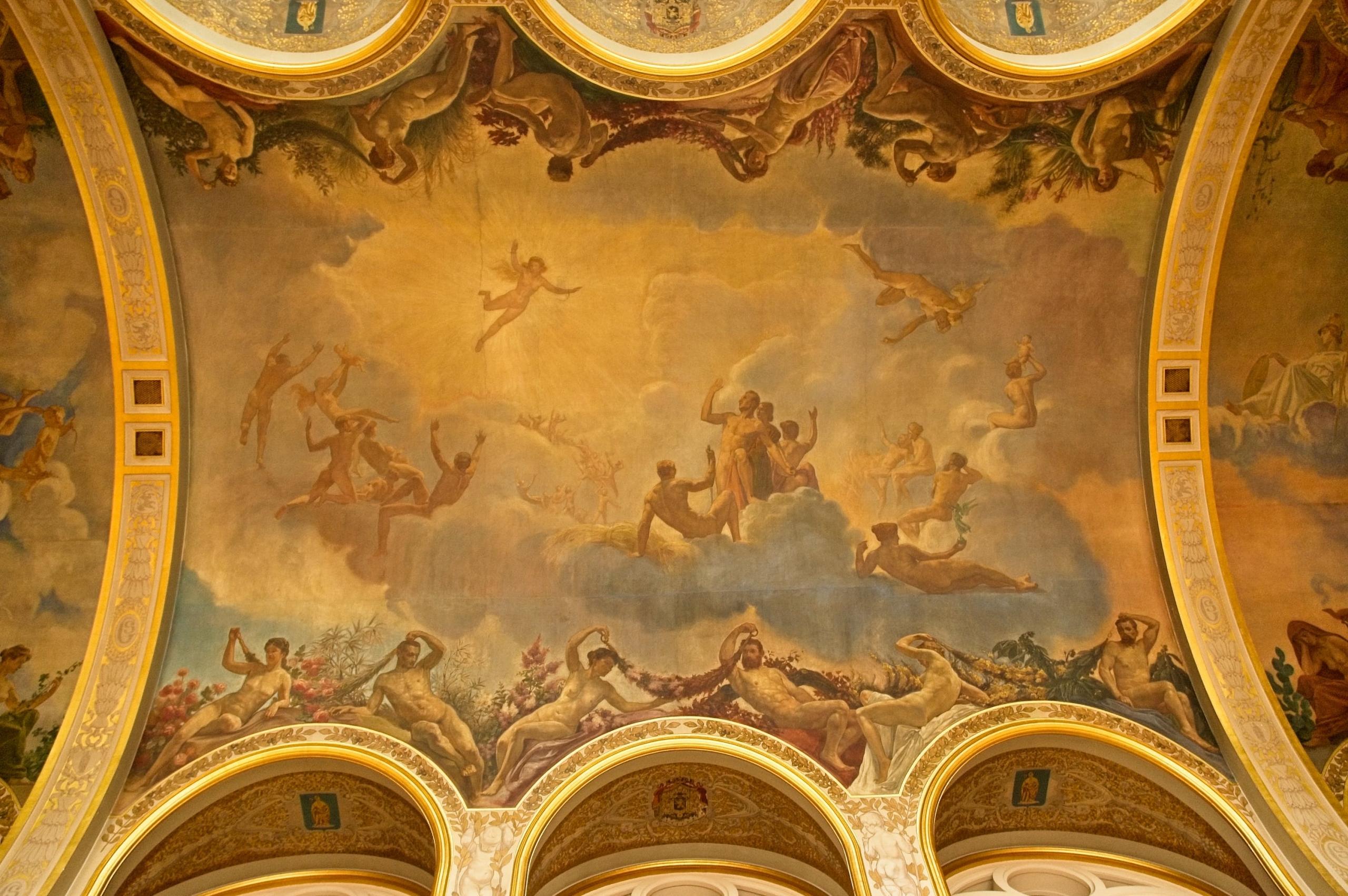 El arte puede estar relacionado con las matemática, la arquitectura y las proprociones.