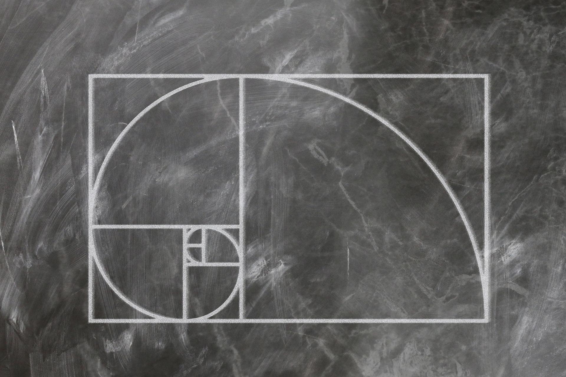La progresión aurea y la secuencia de Fibonacci se relacionan matemáticamente y gráficamente.