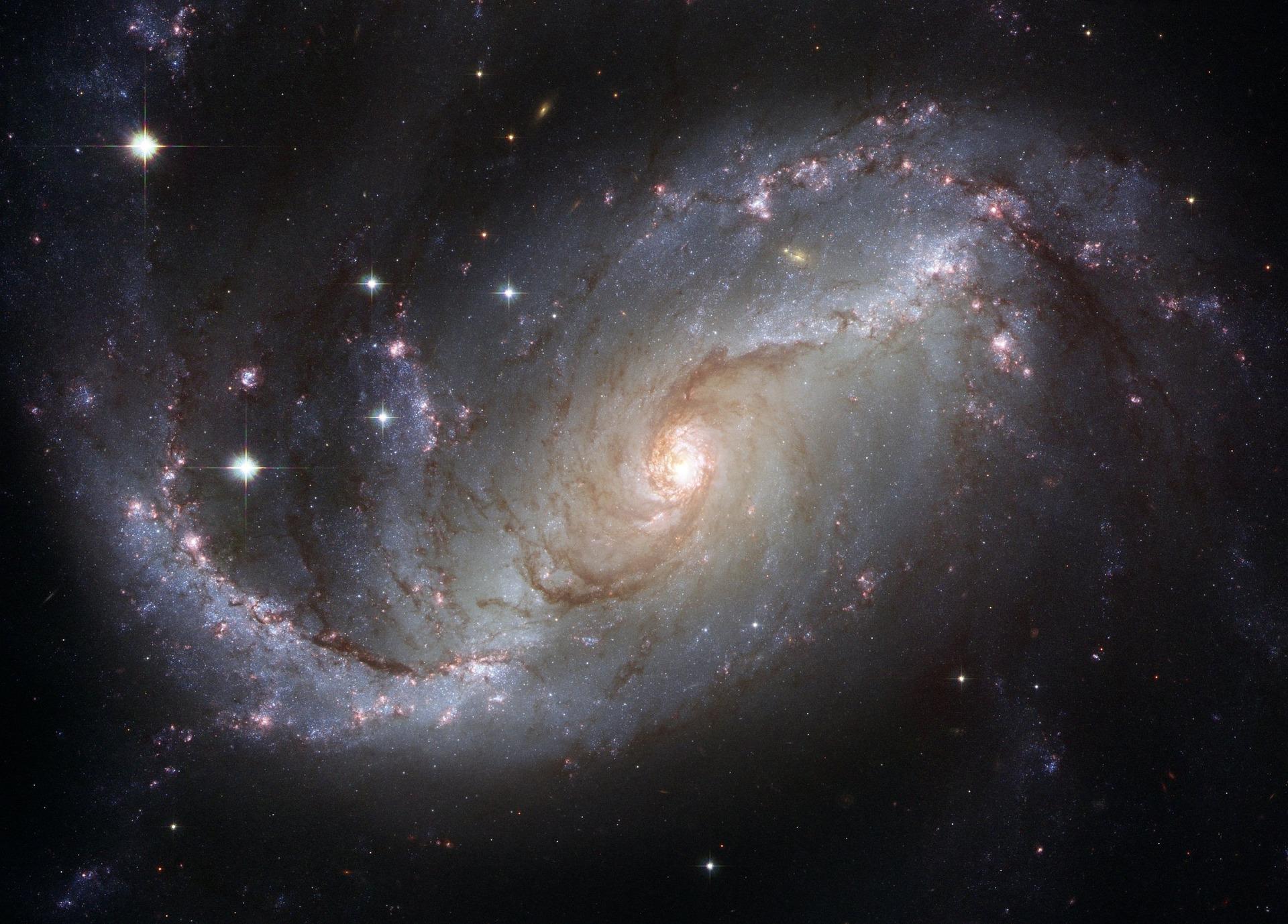 Las galaxias como los huracanes tienen la forma del espiral de Fibonacci