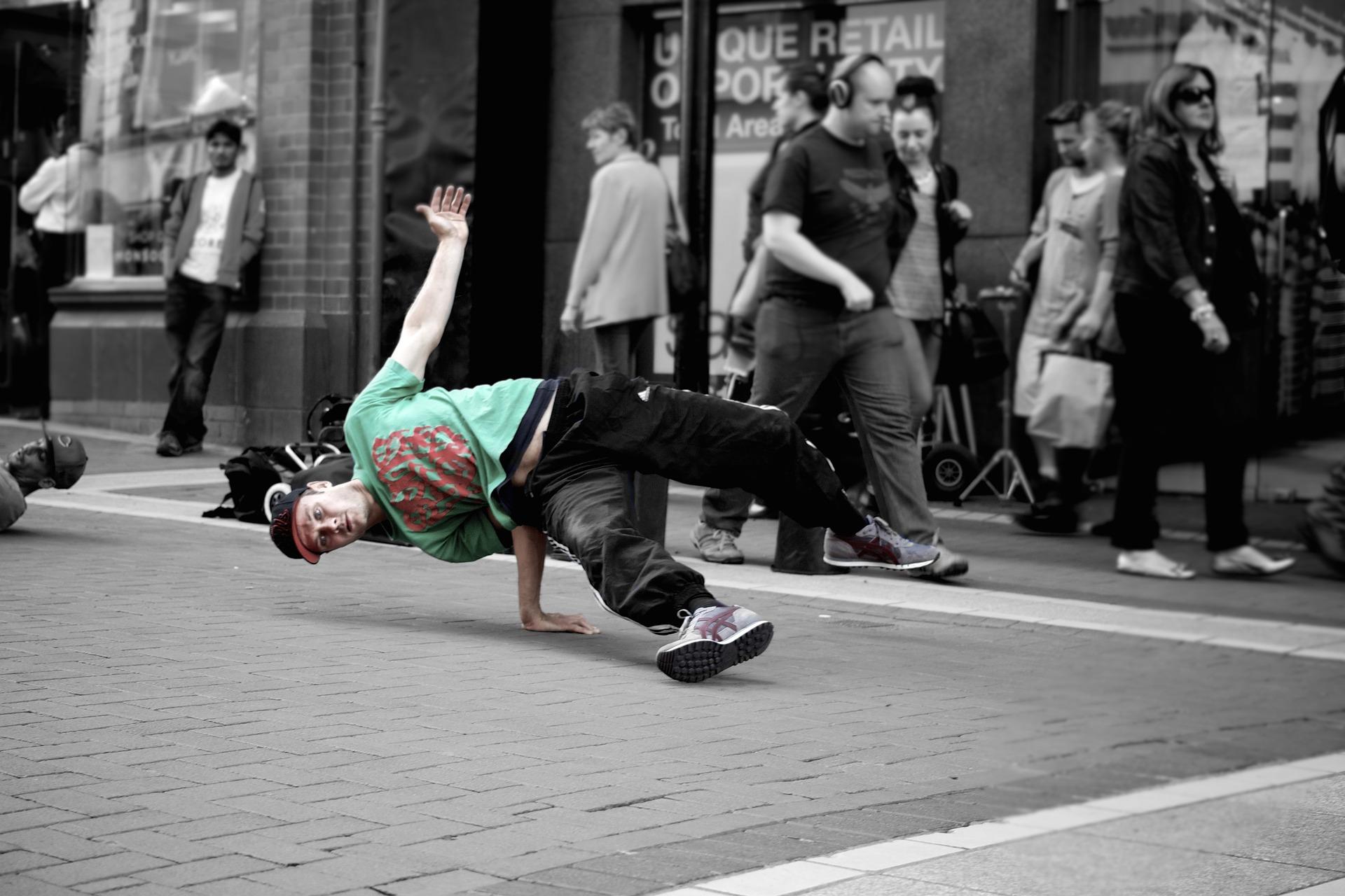 El breakdance se hizo muy popular en los 80 luego del éxito de algunas películas.