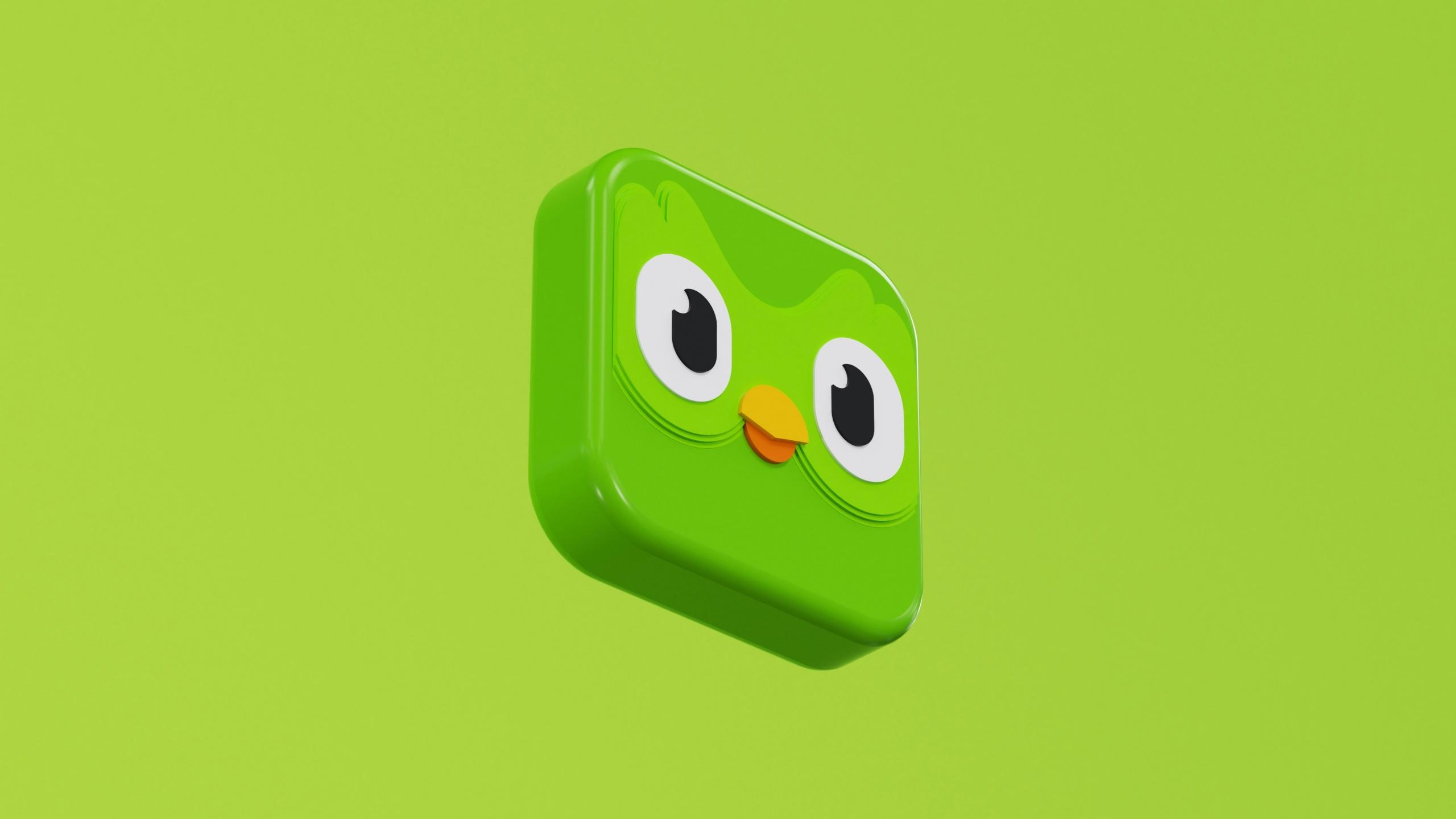 Ícono de duolingo.