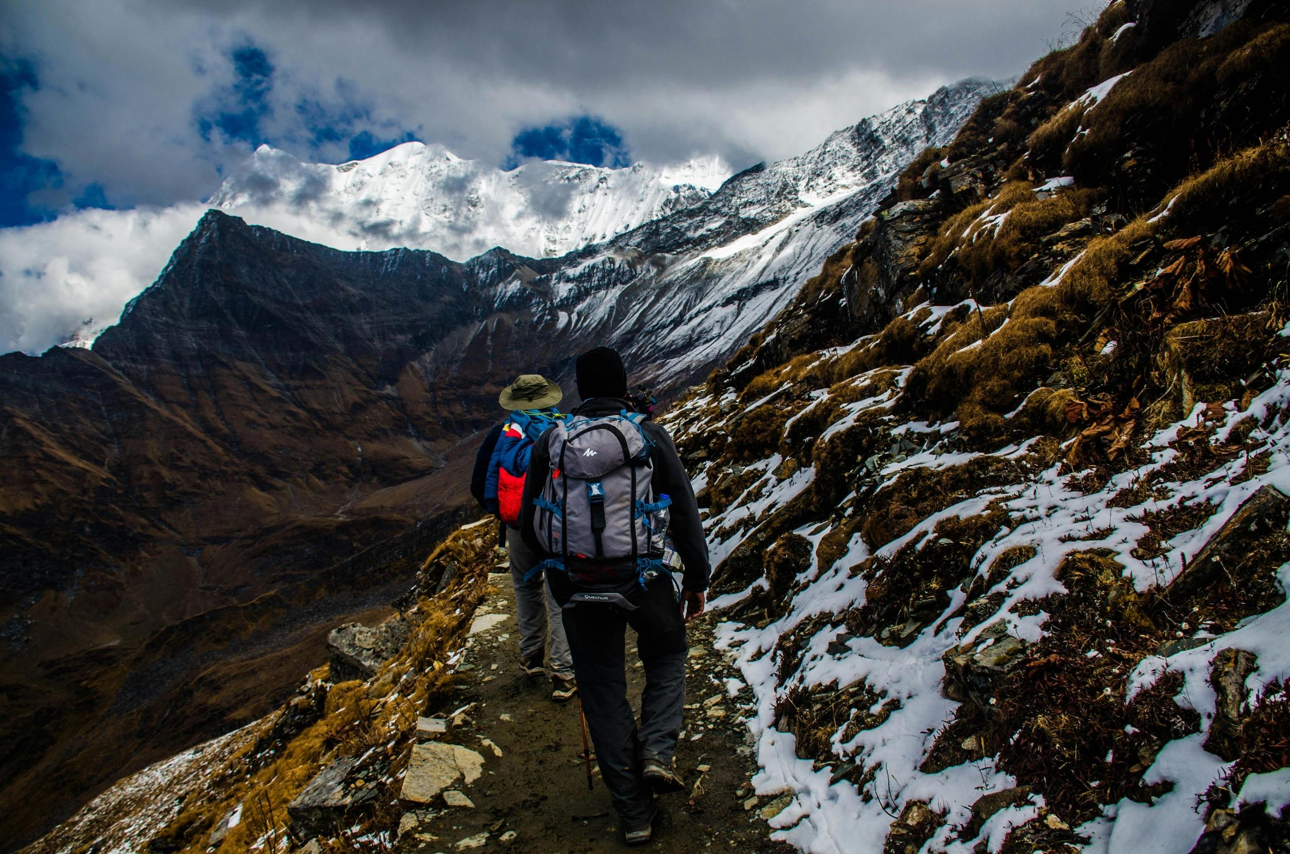 Los trekking de torres del paine son muy concurridos en temporada alta.