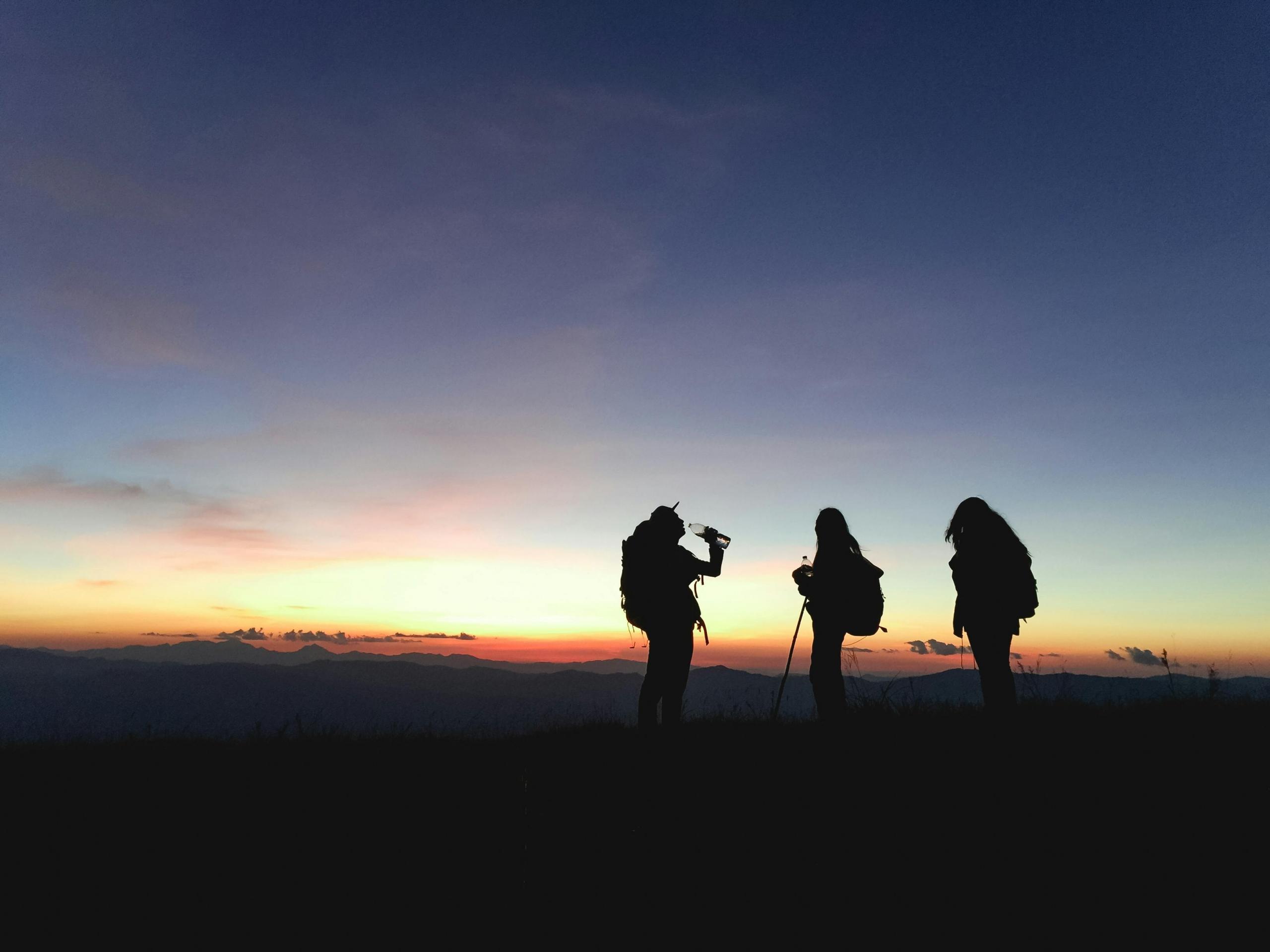 El trekking es una actividad recreativa, pero también deportiva.