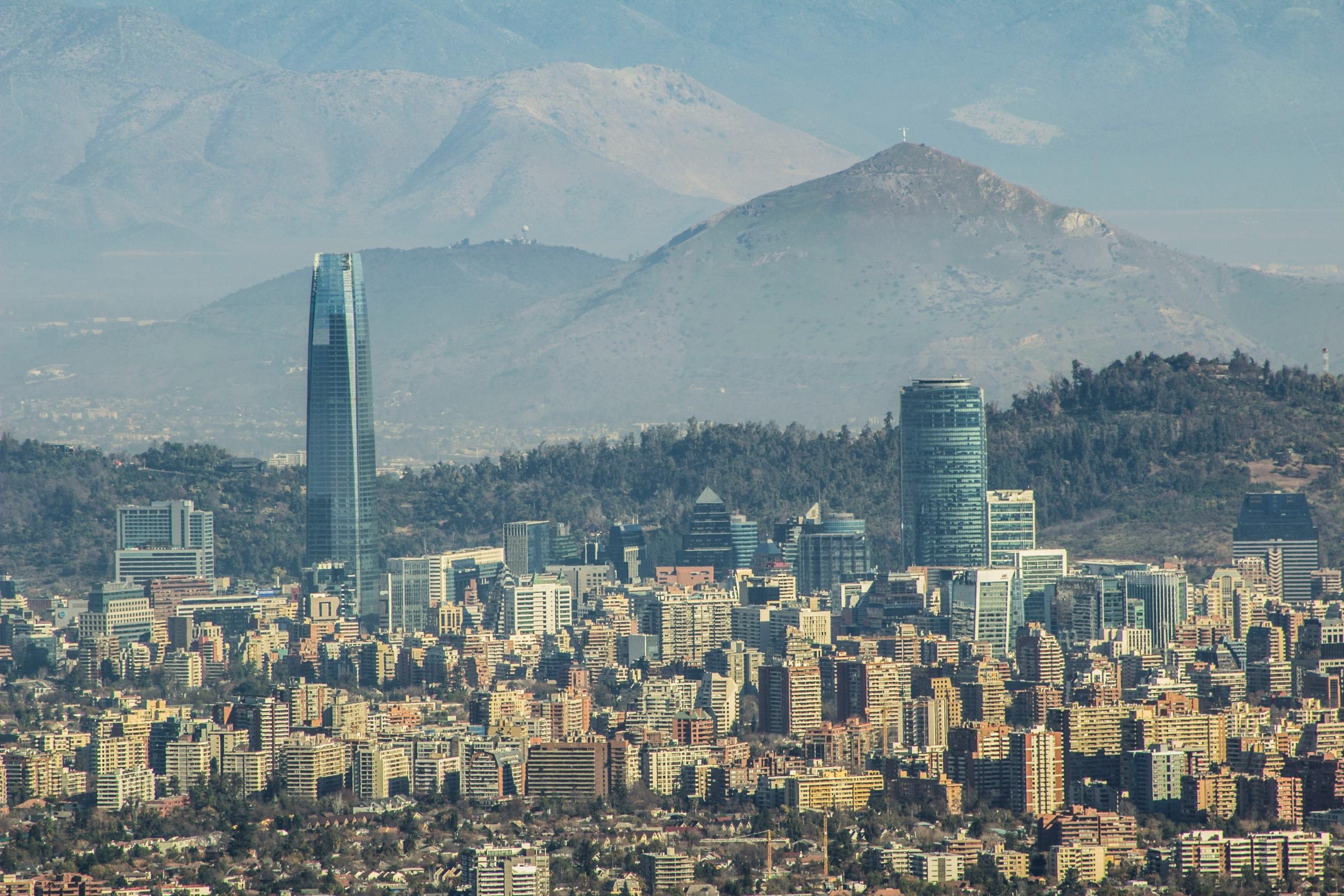Foto de la ciudad de Santiago.