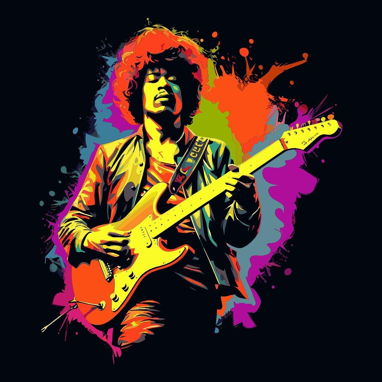 Jiimi Hendrix es la persona que más ha inspirado a guitarristas de todo el mundo.