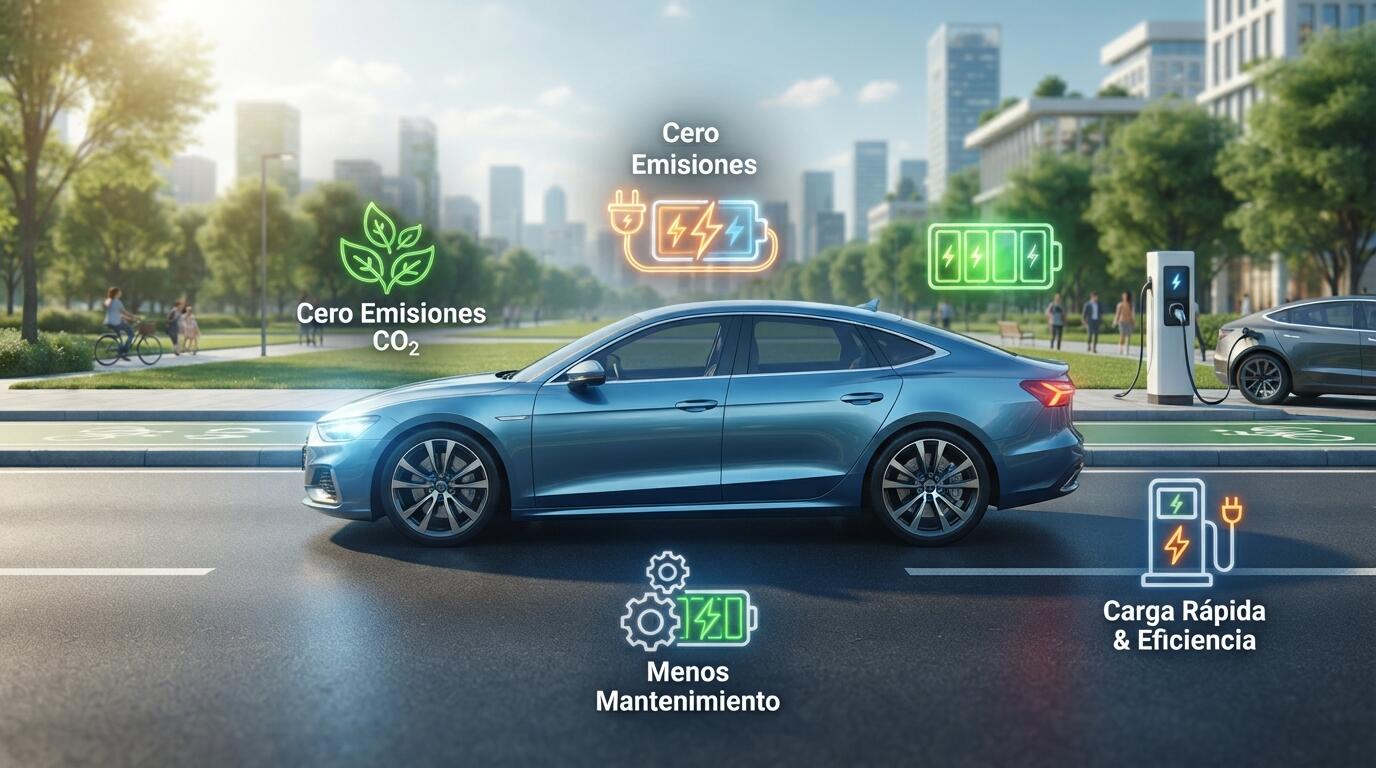 Ventajas de uso de los vehículos eléctricos.
